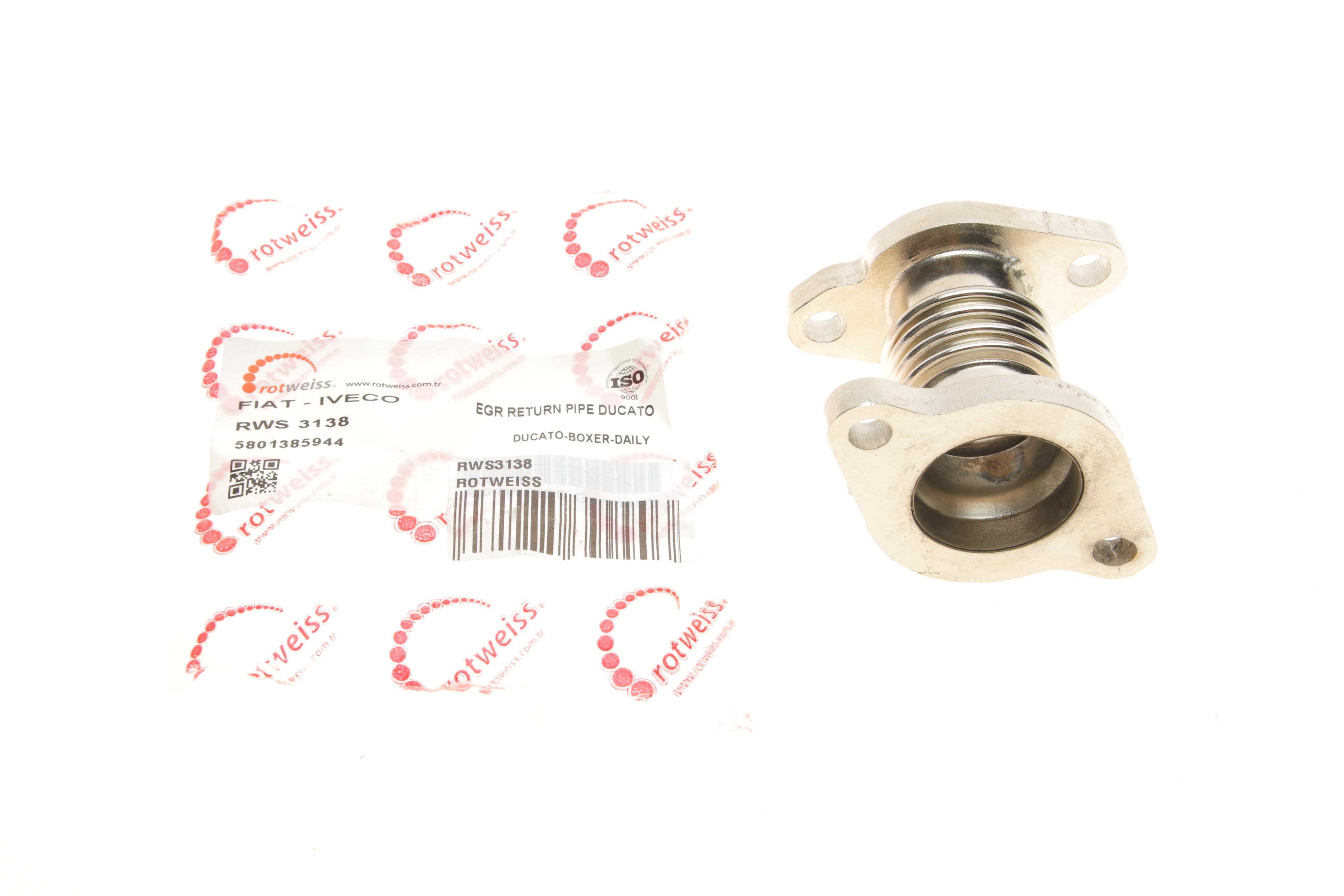 Трубка клапана EGR Fiat Ducato 06-