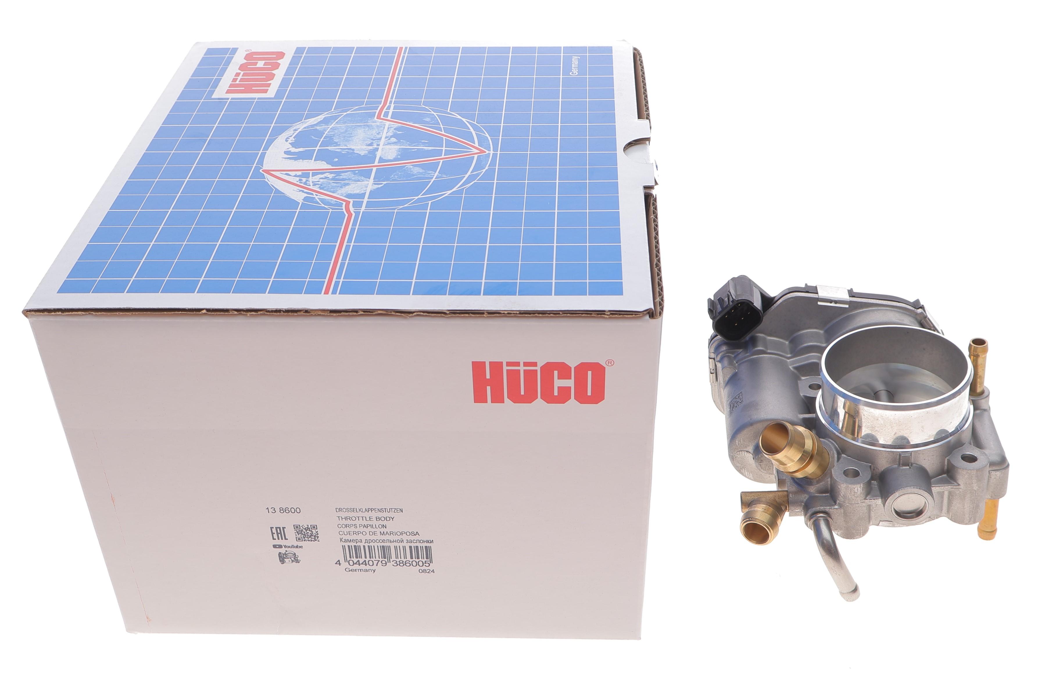 Заслонка дросельна Chevrolet Cruze/Opel Astra/Insignia/Zafira 1.6/1.8 08- (Hueco)