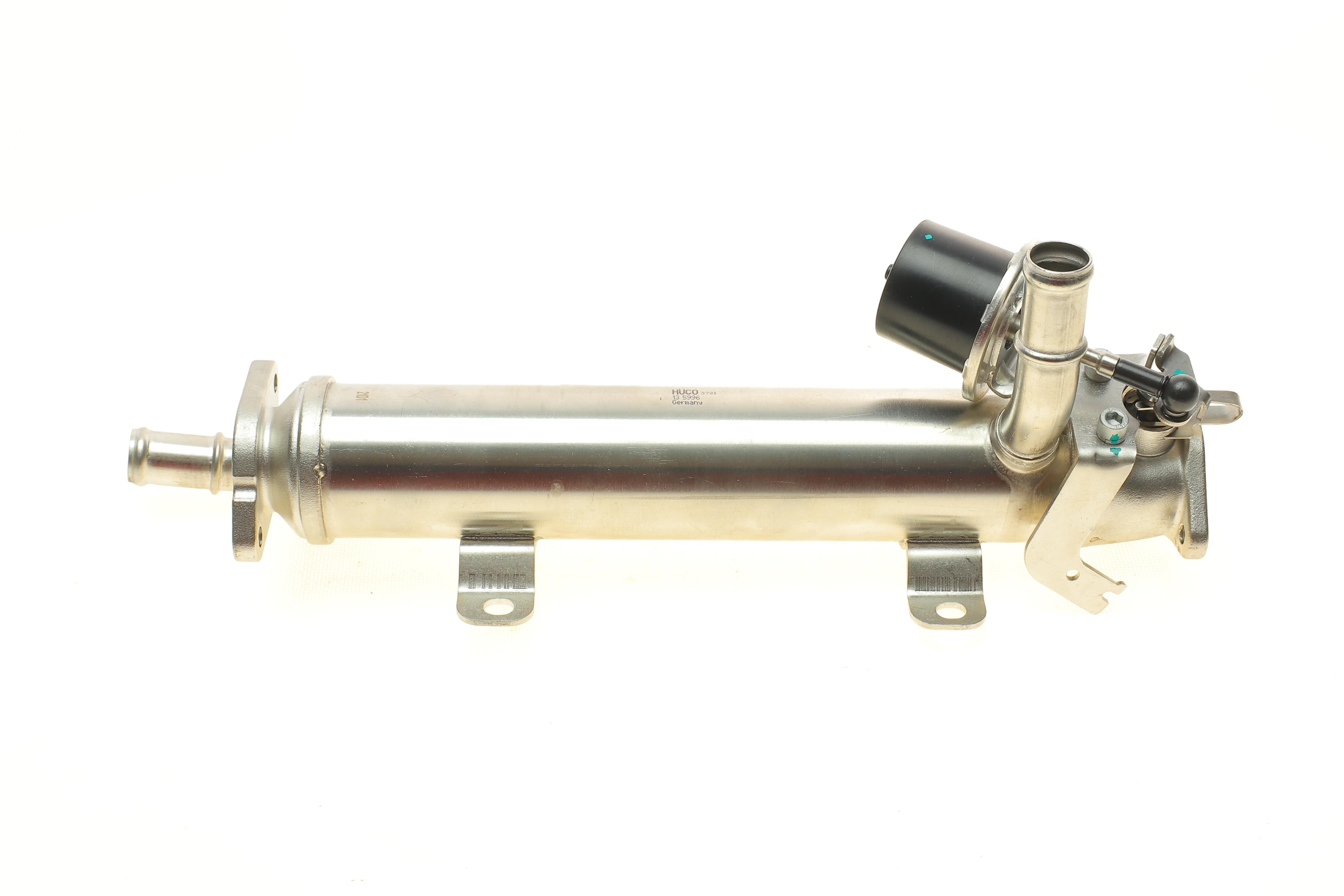 Радіатор рециркуляції ВГ з клапаном EGR VW Passat/Seat Leon/Skoda Superb/Audi A3 2.0TDI 05- (HÜCO)