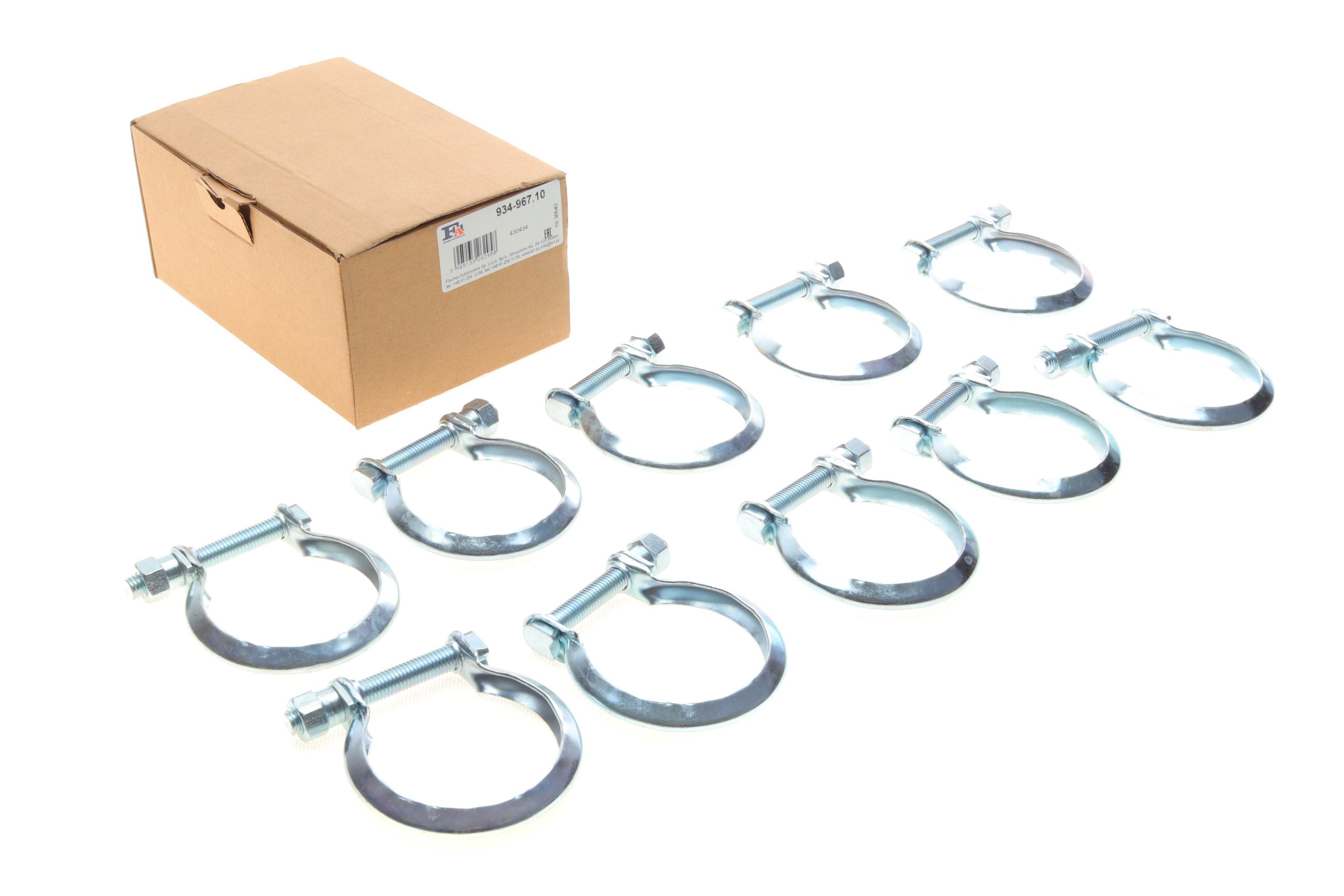 Хомут глушника Citroen Jumpy/Berlingo/Nemo 1.4 i 08- / Peugeot Expert/Partner (67mm) (10шт)