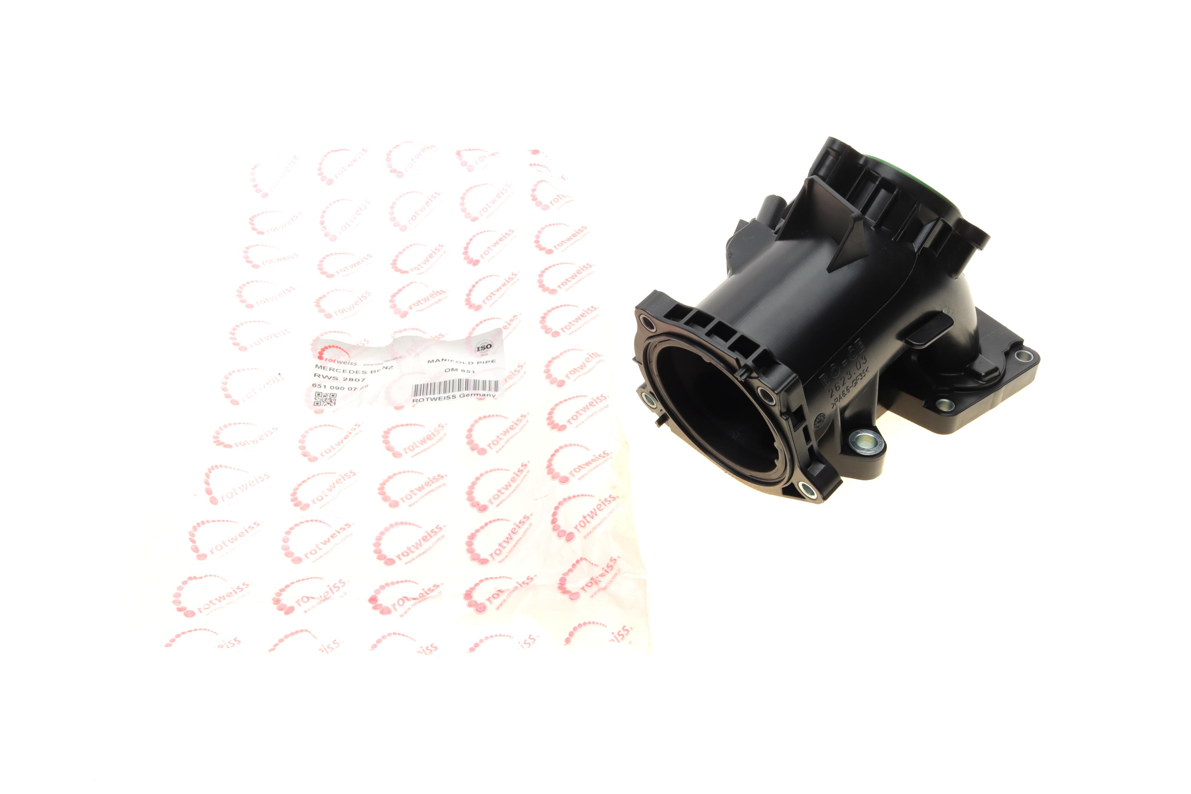 Патрубок впускного колектора MB Sprinter 906 2.2 CDI 09- OM651