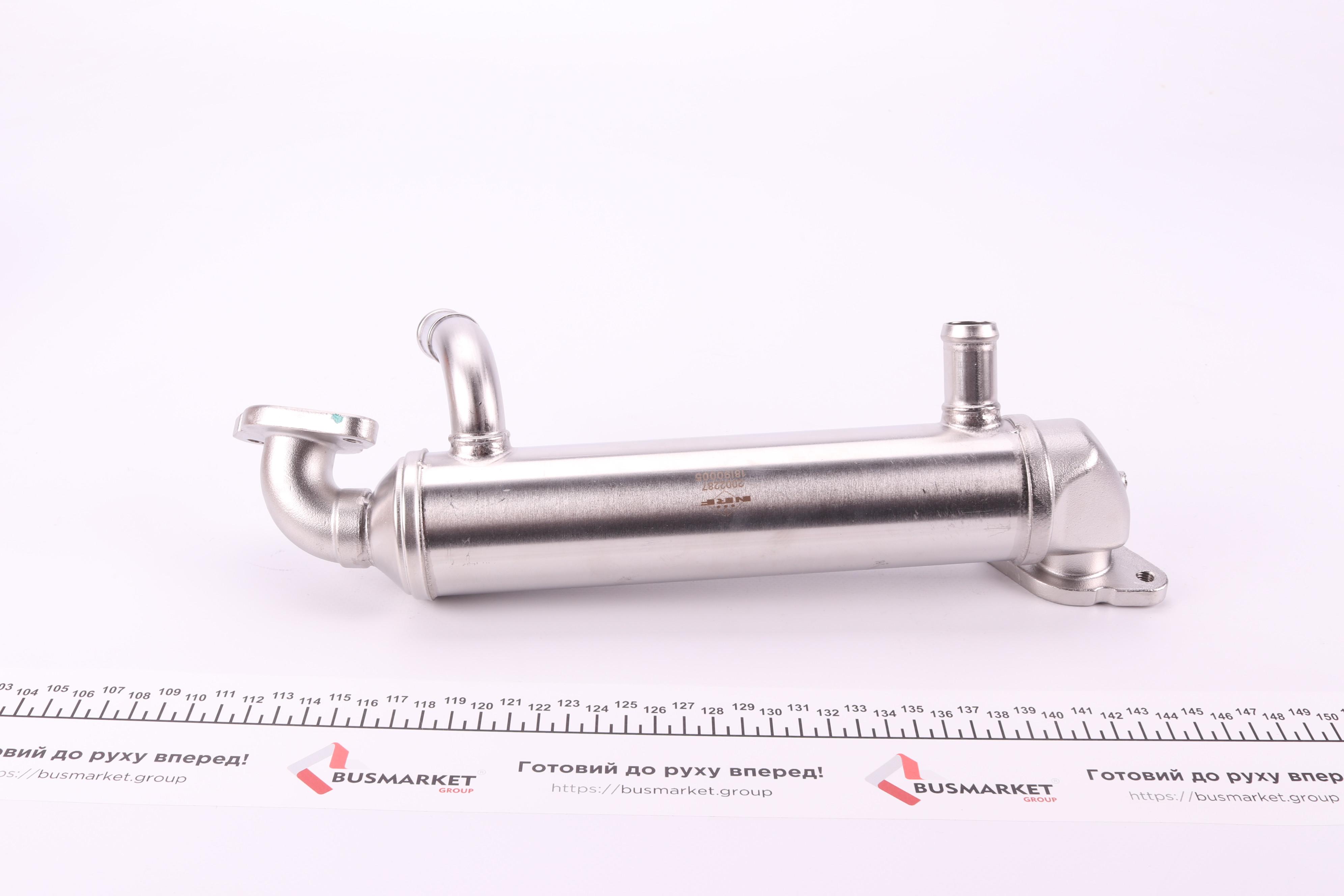 Радіатор рециркуляції ВГ VW Crafter 2.5TDI 06- (без заслонки)