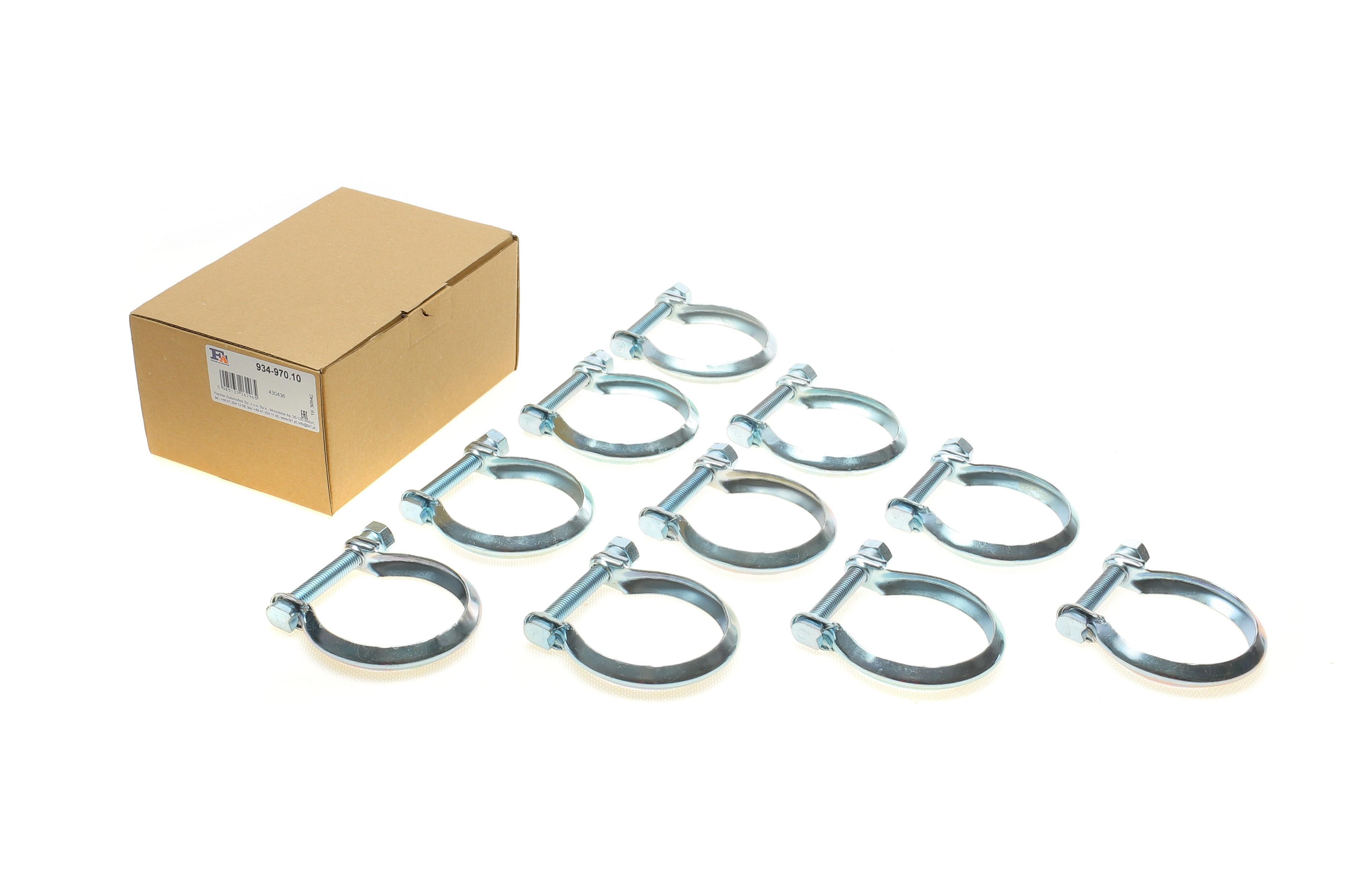 Хомут глушника Citroen Berlingo/Jumpy/Fiat Scudo/Peugeot Expert/Partner 96- (70mm) (10шт)