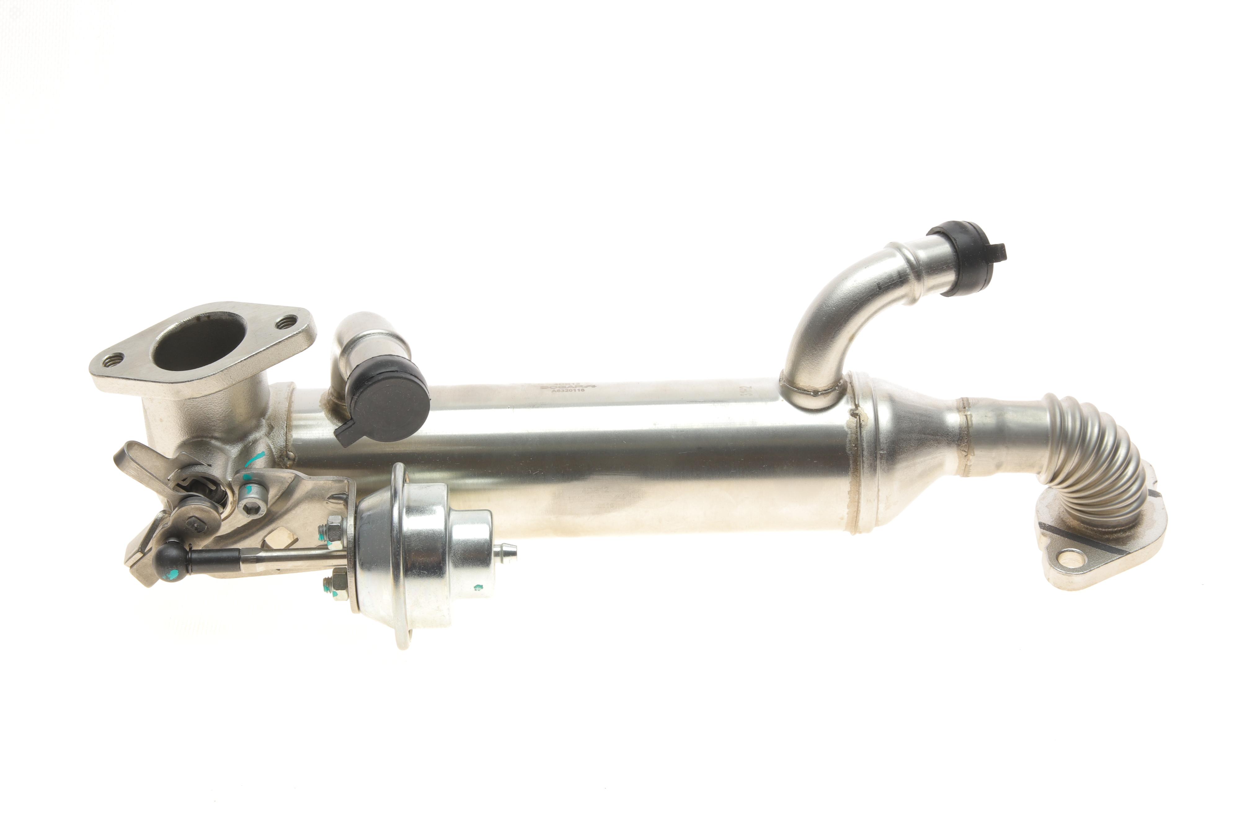 Радіатор рециркуляції ВГ з клапаном EGR VW T5 2.5 TDI 04-10