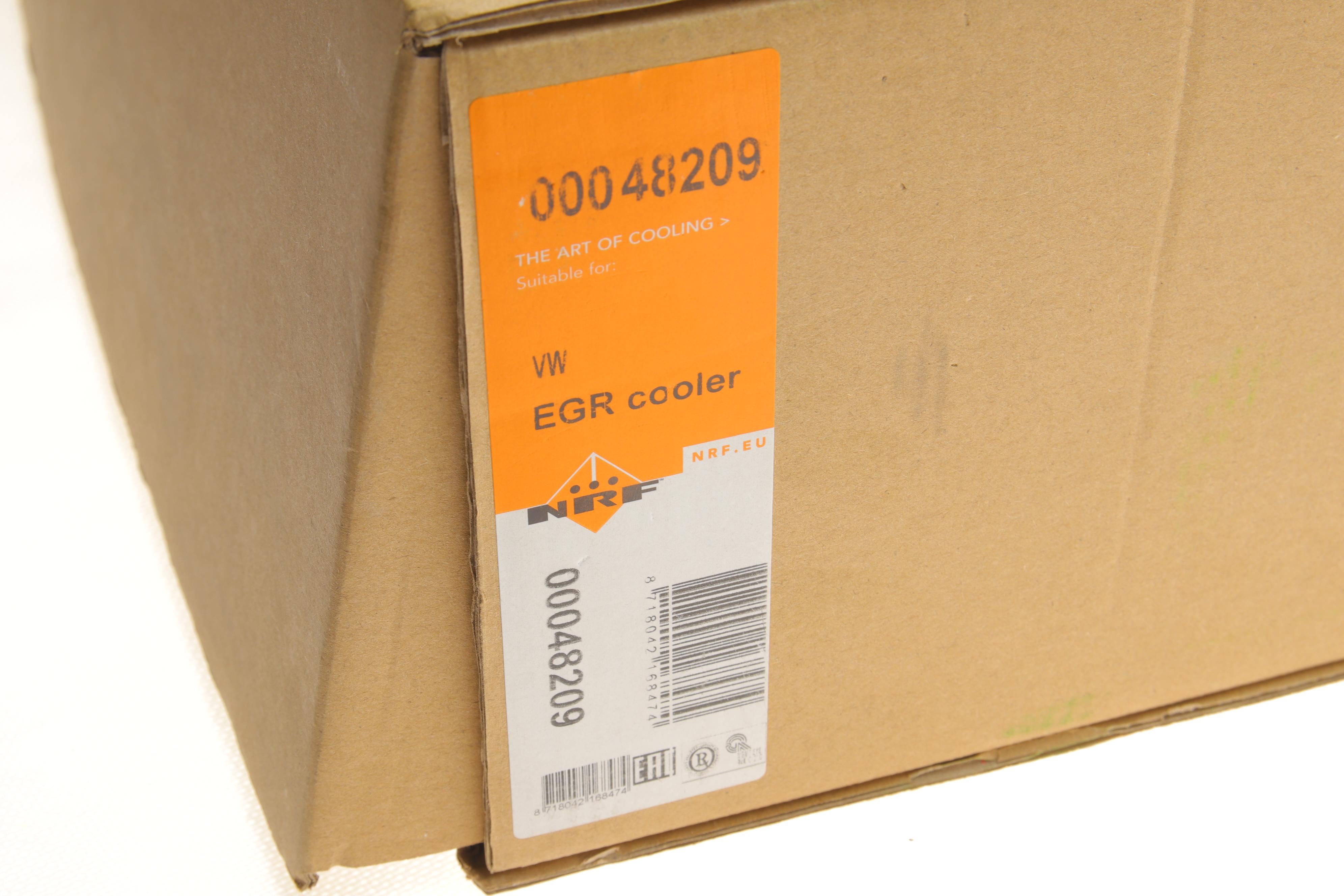 Радіатор рециркуляції ВГ з клапаном EGR VW T5 2.0TDI 09-