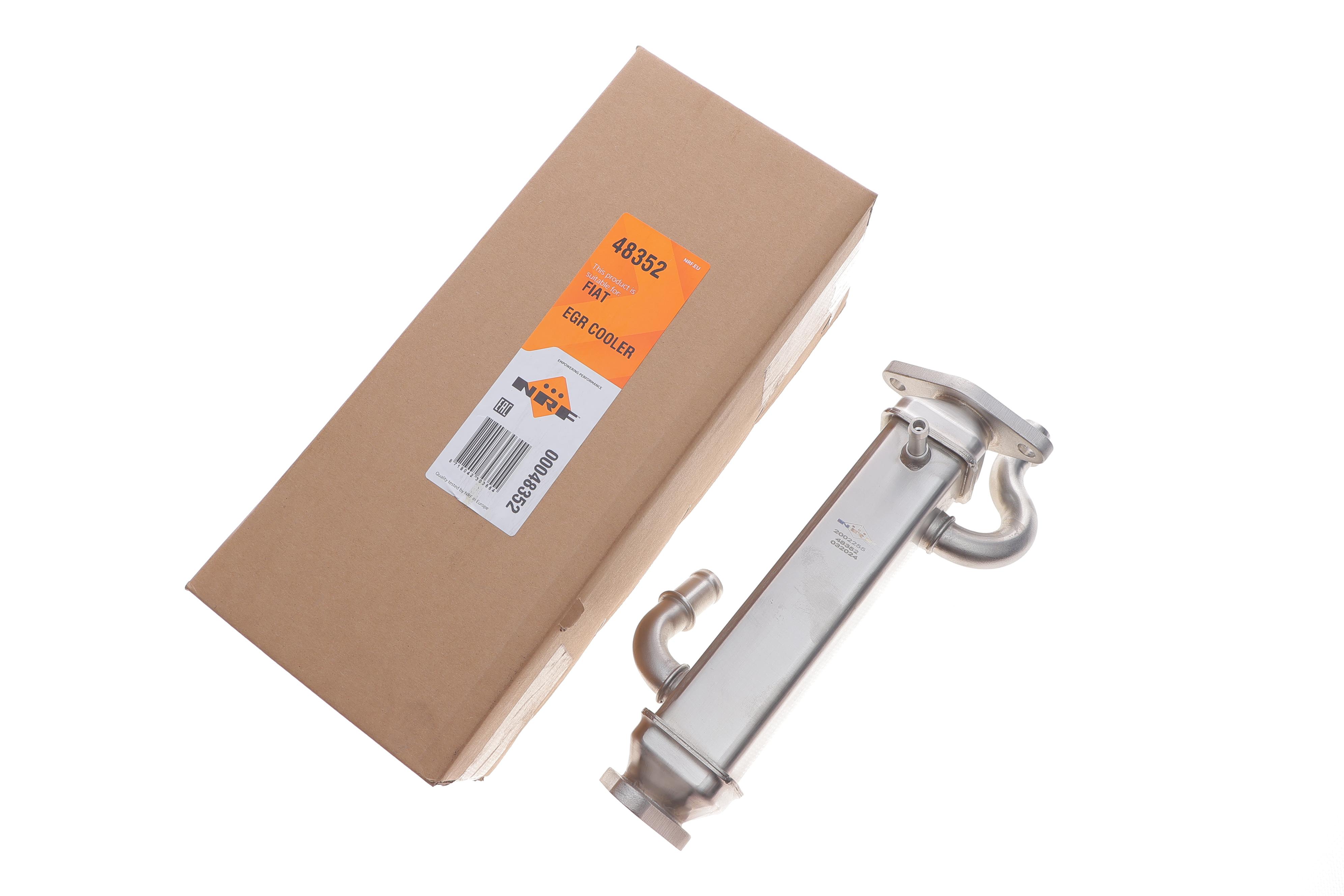 Радіатор рециркуляції ВГ Fiat Ducato 2.3D 11-