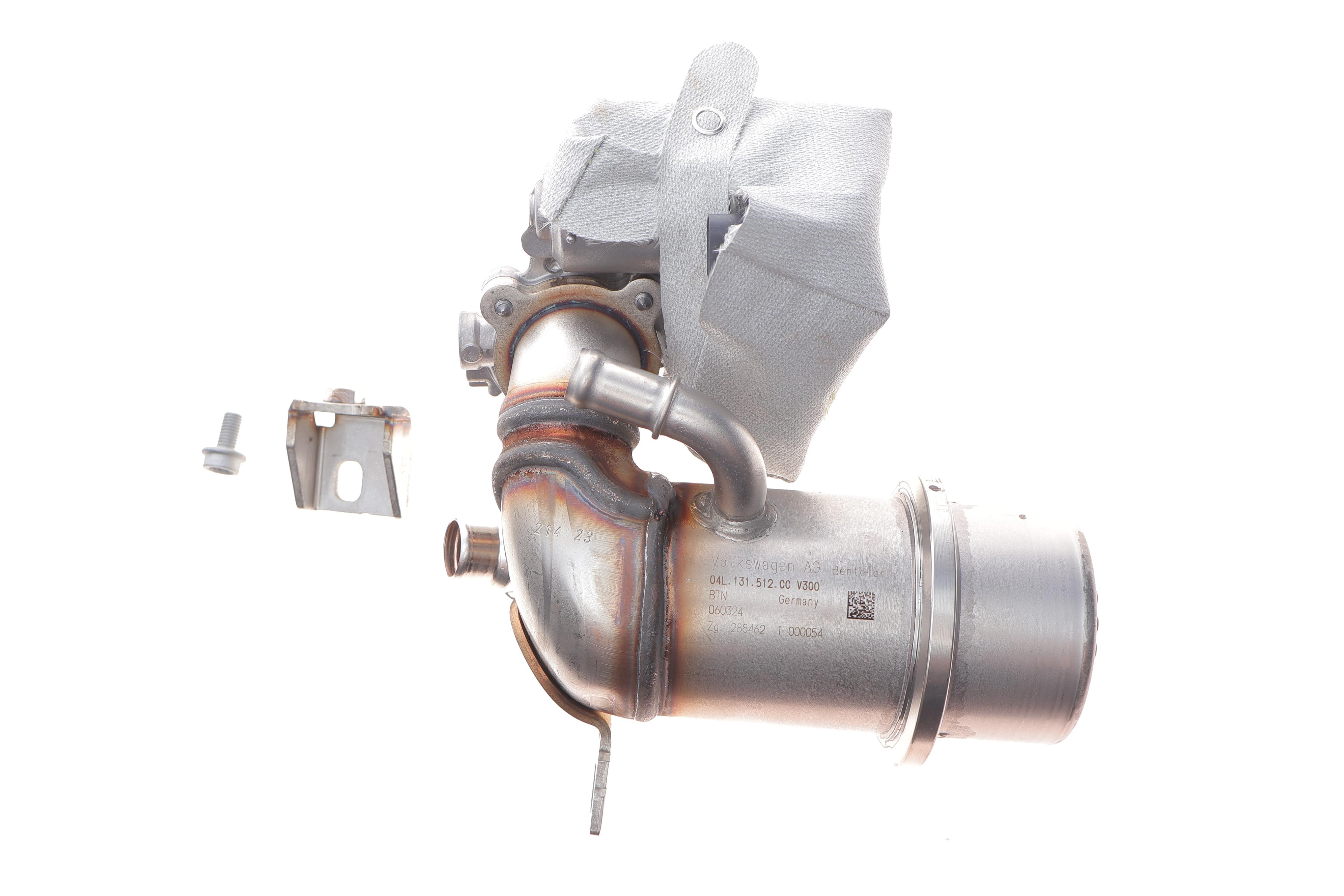 Радіатор рециркуляції ВГ з клапаном EGR VW Passat B8 2.0 TDI 14-