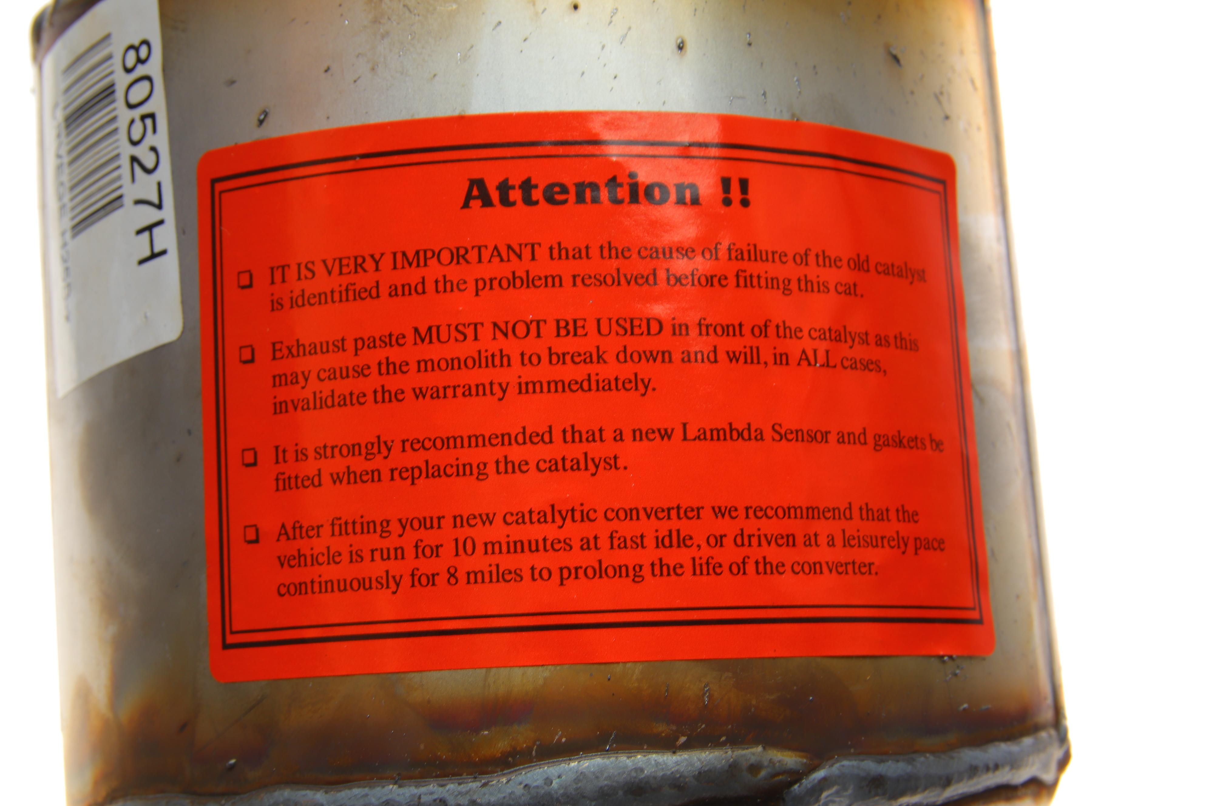 Каталізатор вихлопної системи Renault Laguna/Megane/Scenic 2.0dCi 08-