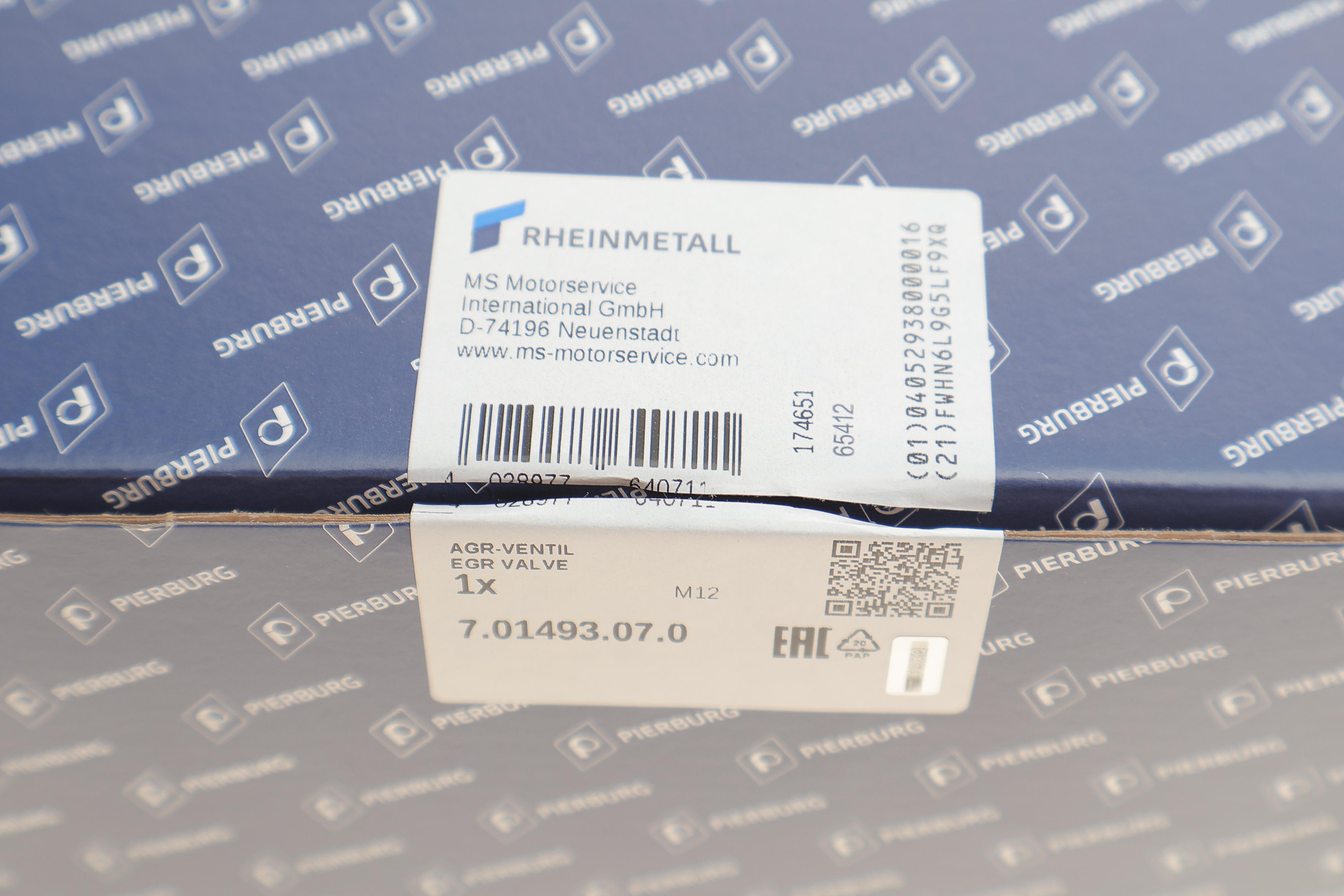 Клапан EGR VW Golf VI 2.0 TDI 08-13