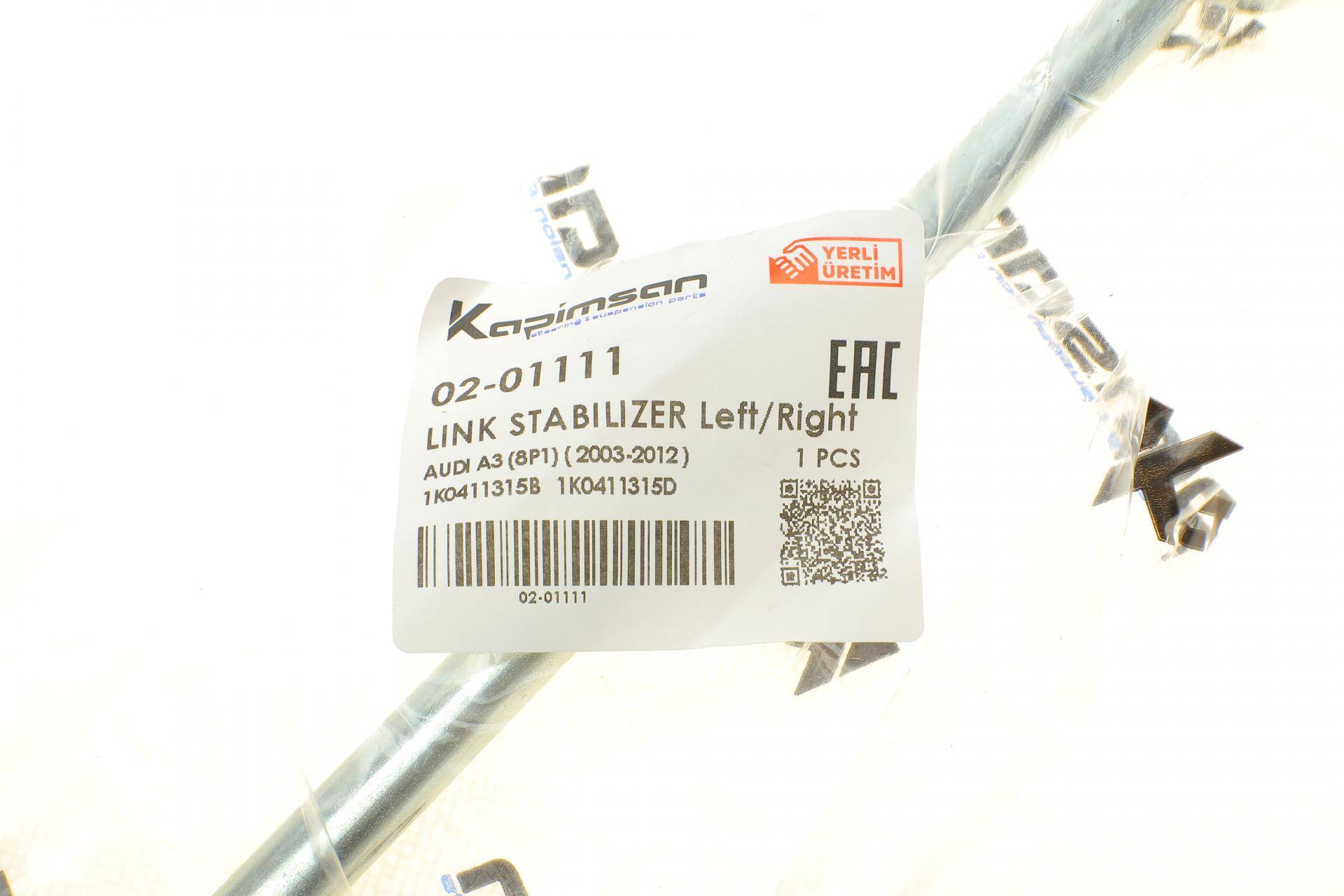 Тяга стабілізатора (переднього) Audi A3/Q3/Skoda Octavia/SuperB/VW Caddy/Passat/Tiguan/Touran 03-