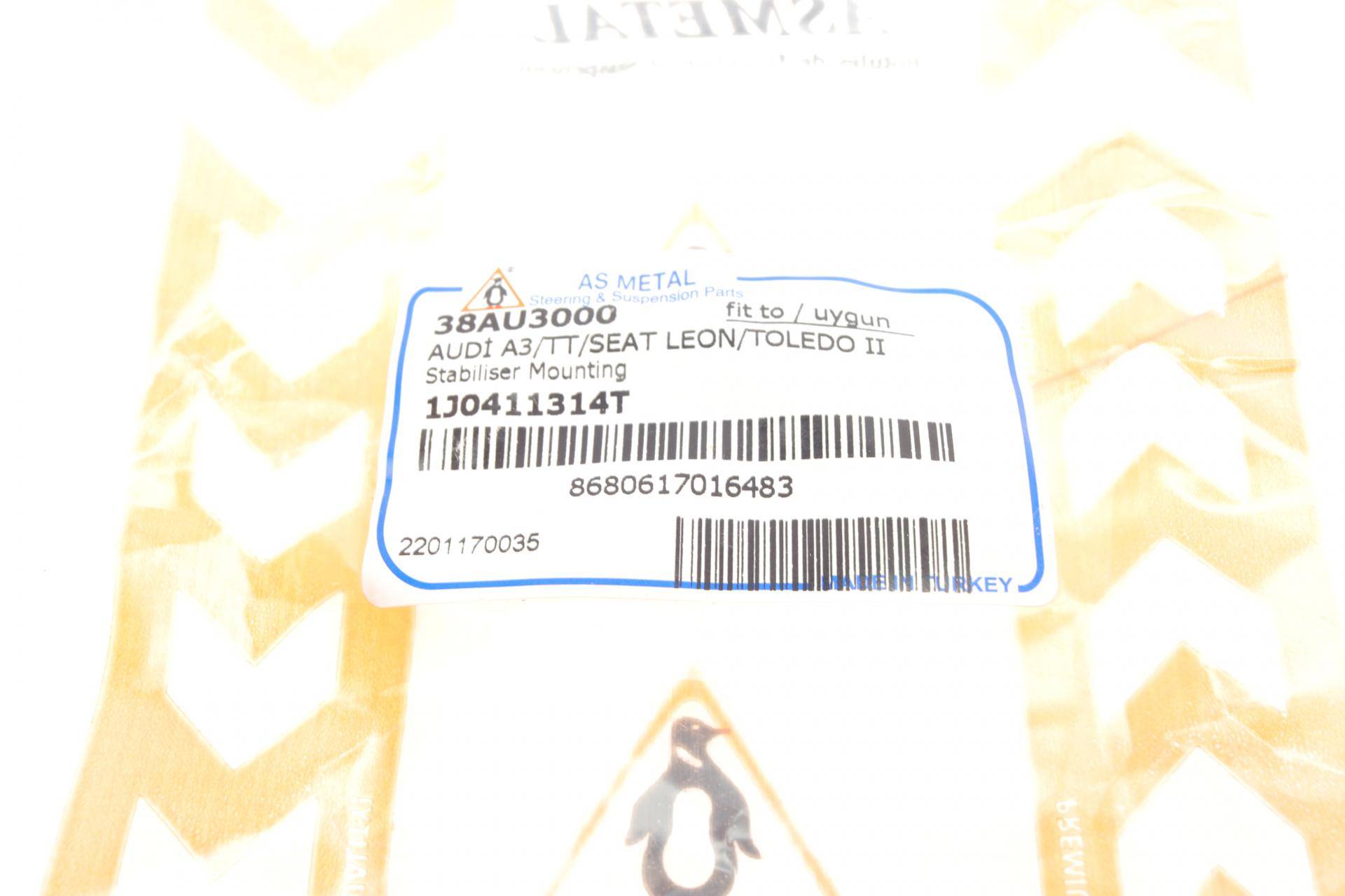 Втулка стабілізатора (переднього) Audi A3/TT/Skoda Octavia/Bora/VW Golf (d=20.8mm)