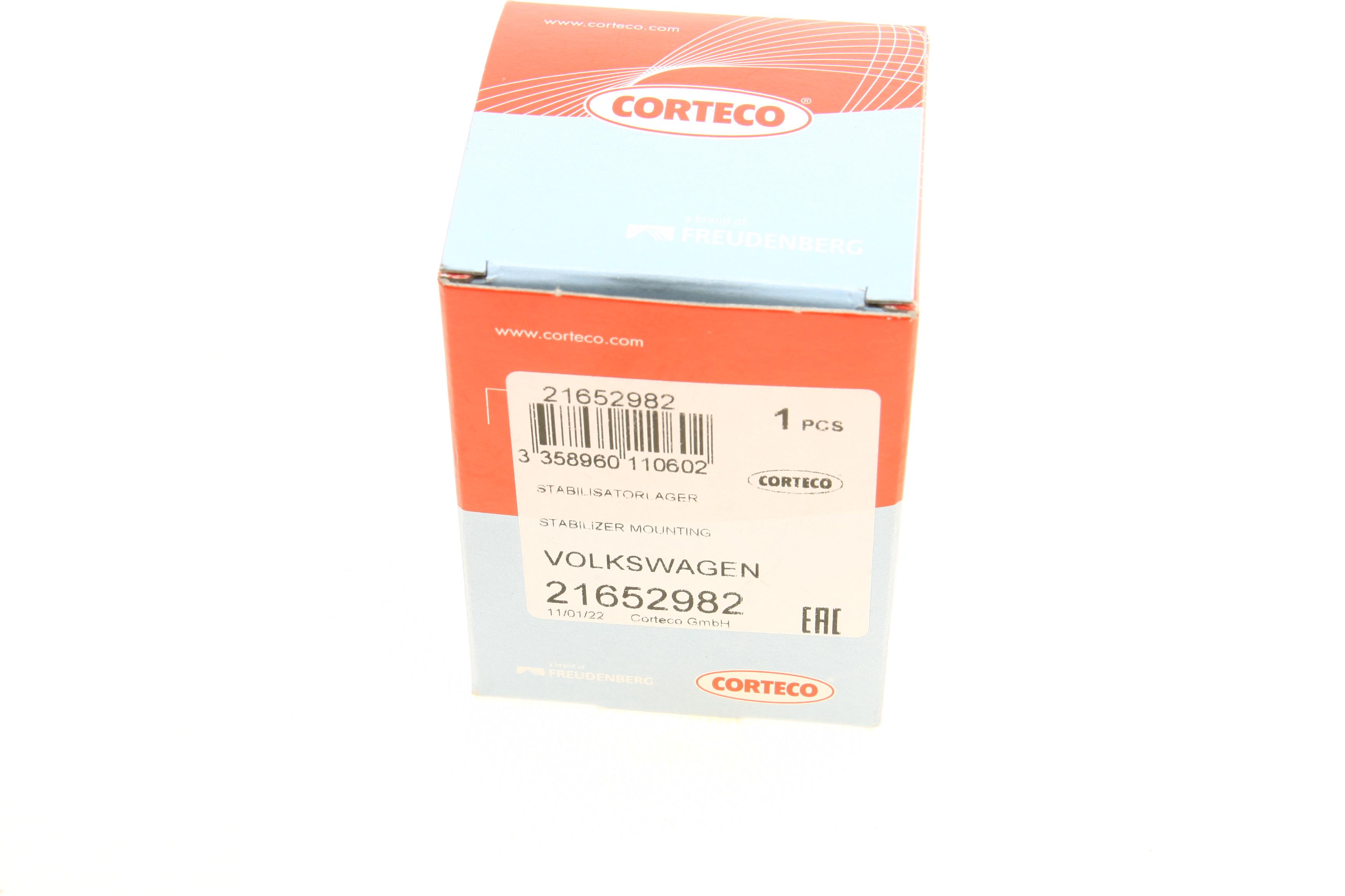 Втулка стабілізатора (переднього) Audi A3/TT/Skoda Octavia/Bora/VW Golf (d=19mm)