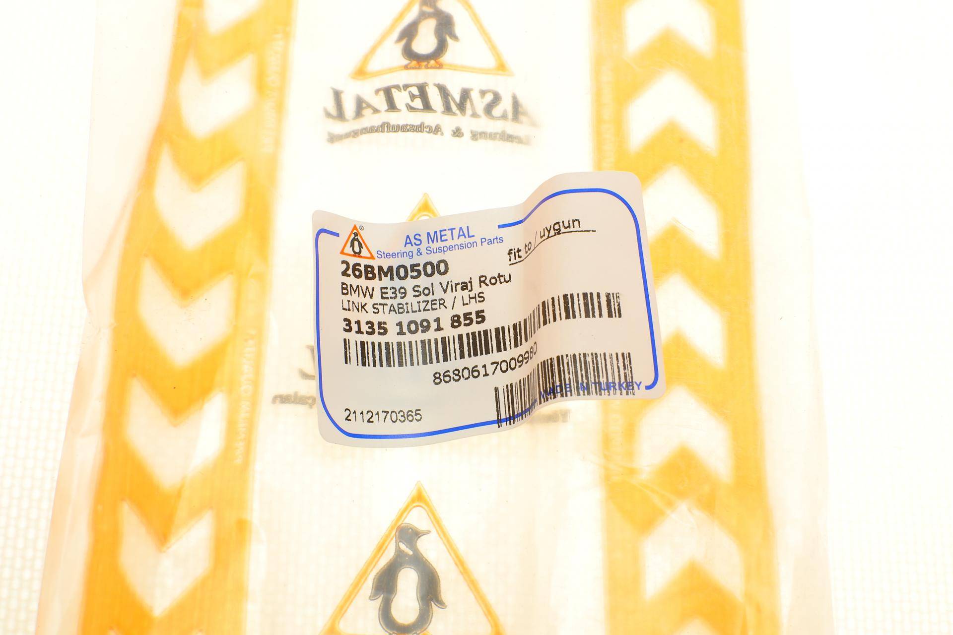 Тяга стабілізатора (переднього) (L) BMW 5 (E39) 96-