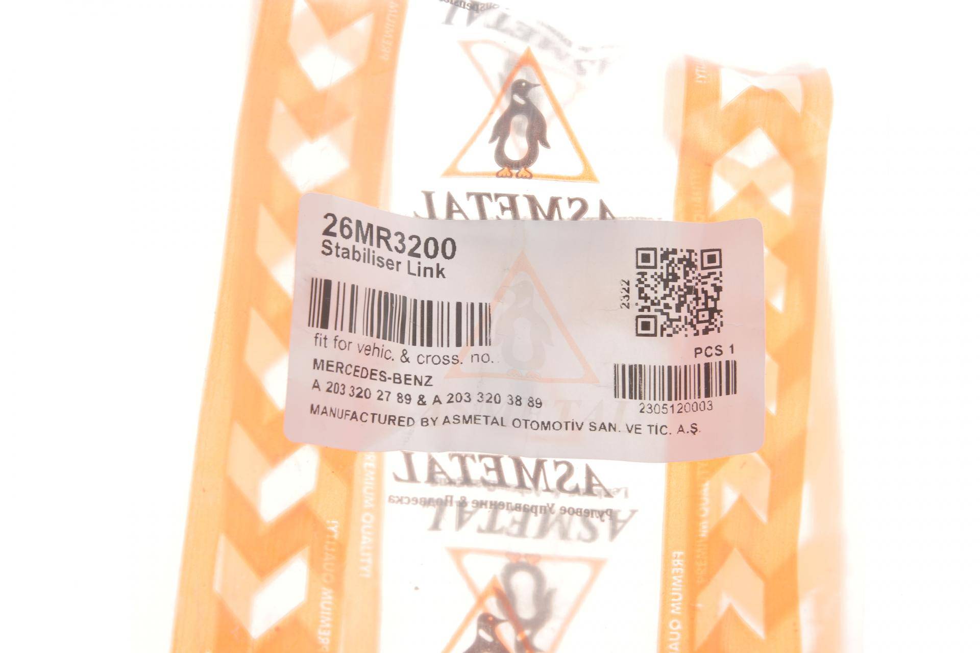 Тяга стабілізатора (переднього) MB C-class (W203)