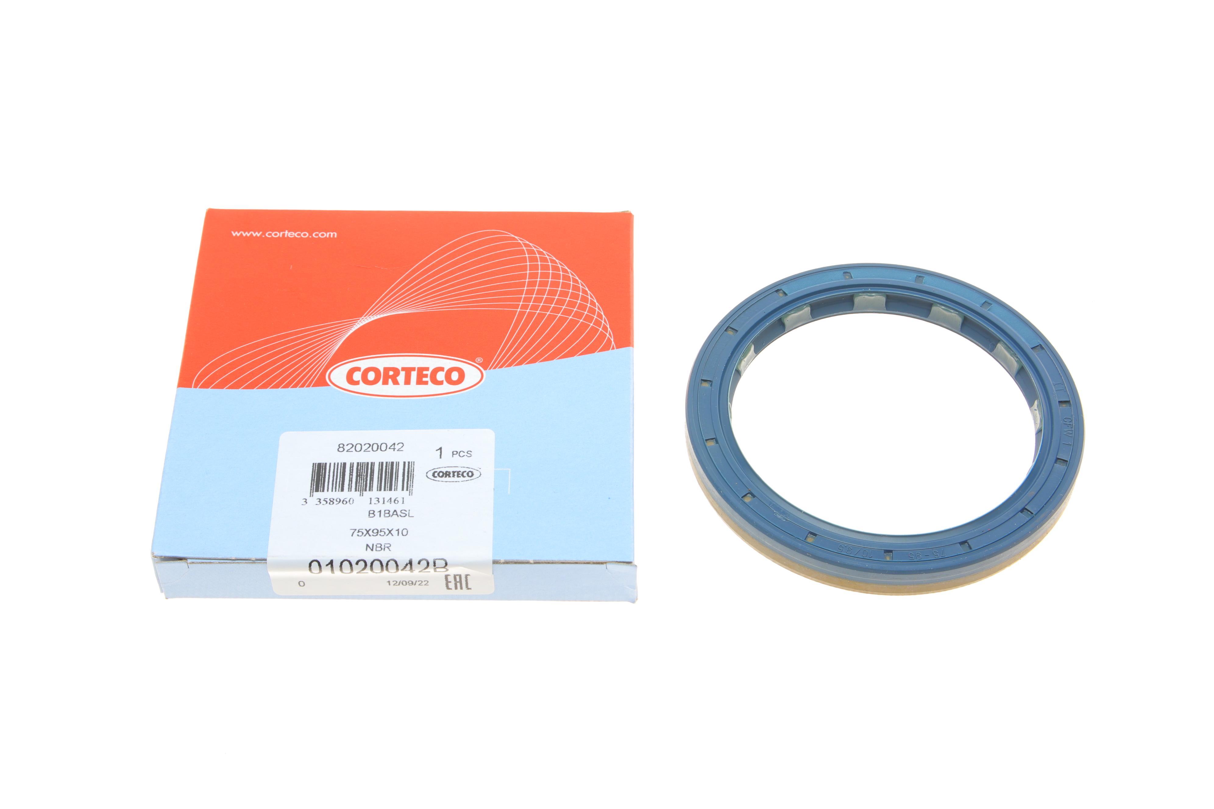 Сальник маточини (задньої) MB 809-814D (75x95x10)