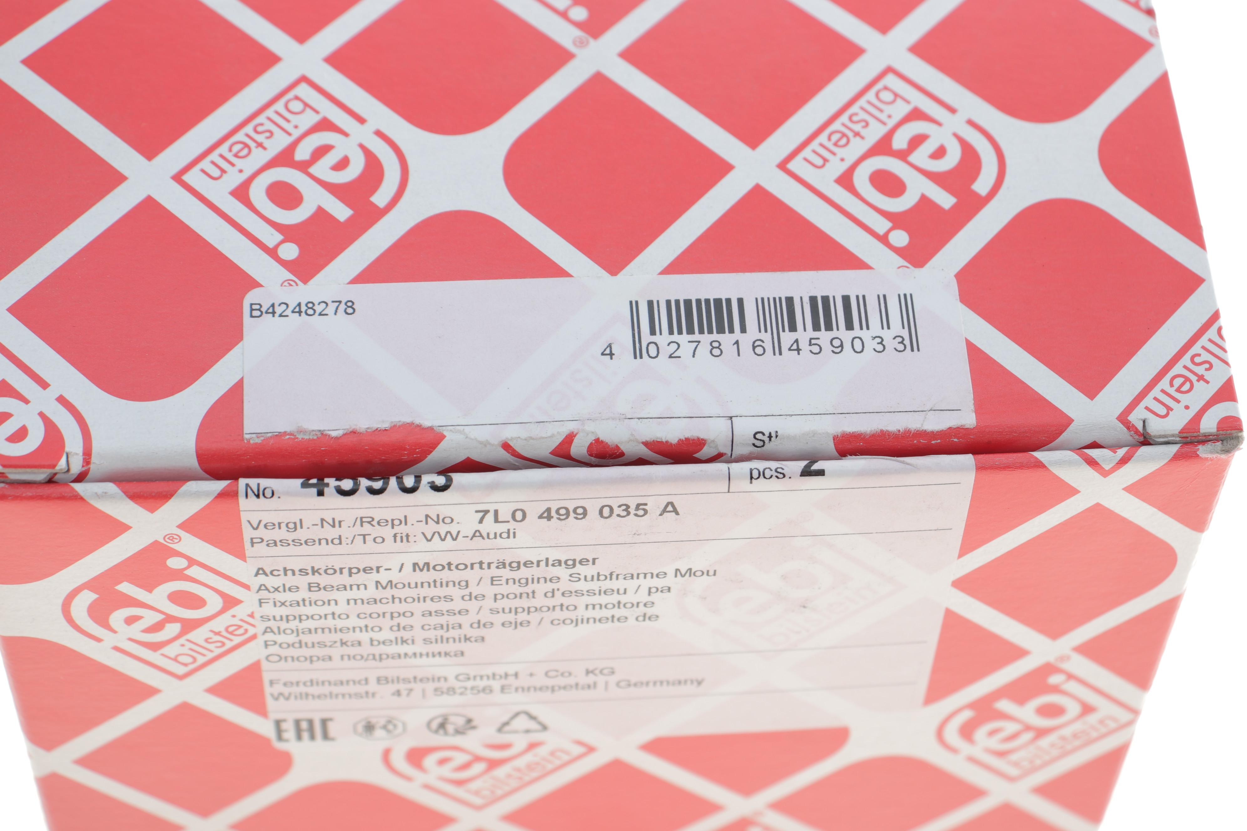 Сайлентблок балки (передньої) Audi Q7/Porsche Cayenne