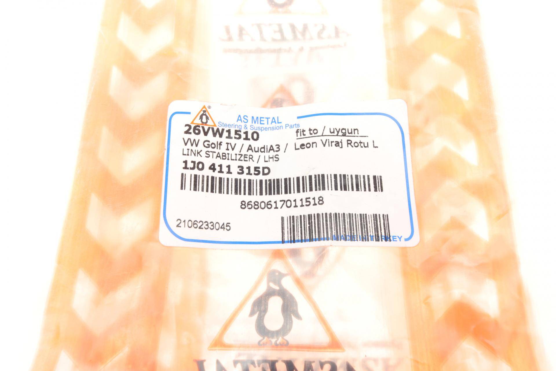 Тяга стабілізатора (переднього) (L) VW Golf IV