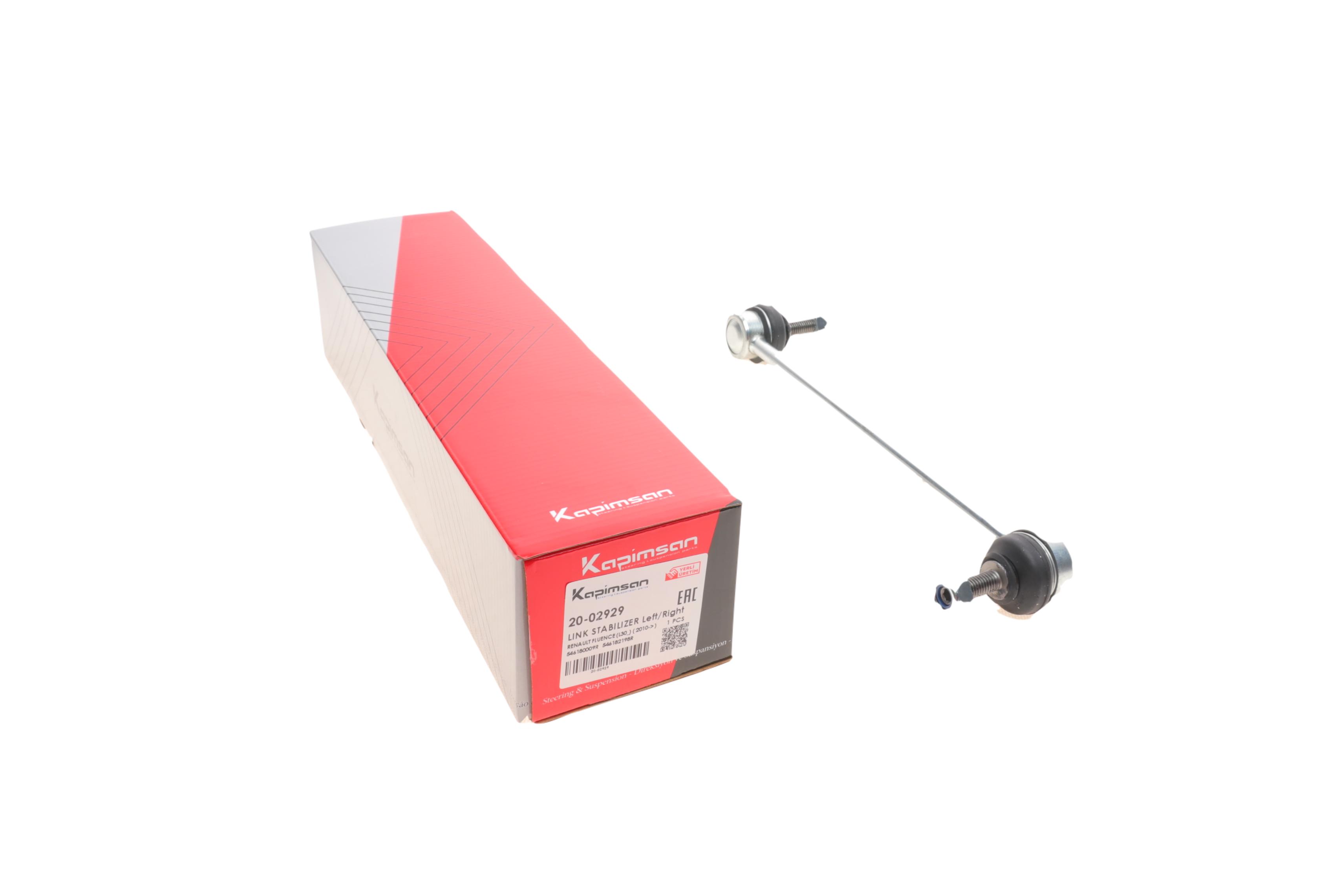 Тяга стабілізатора (переднього) Renault Fluence 10-