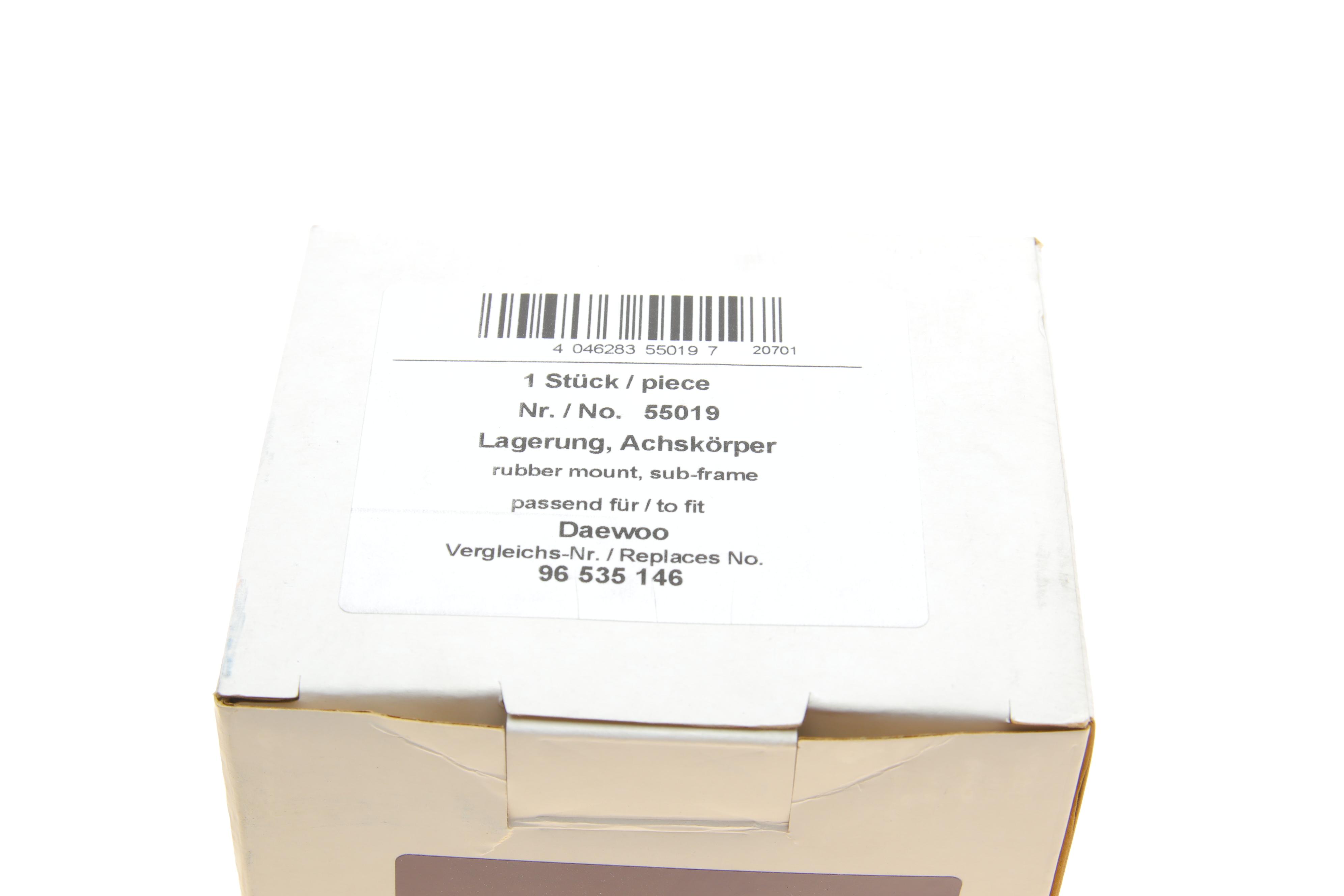 Сайлентблок балки (задньої) Chevrolet Aveo/Matiz/Daewoo Kalos 0.8-1.5 02-