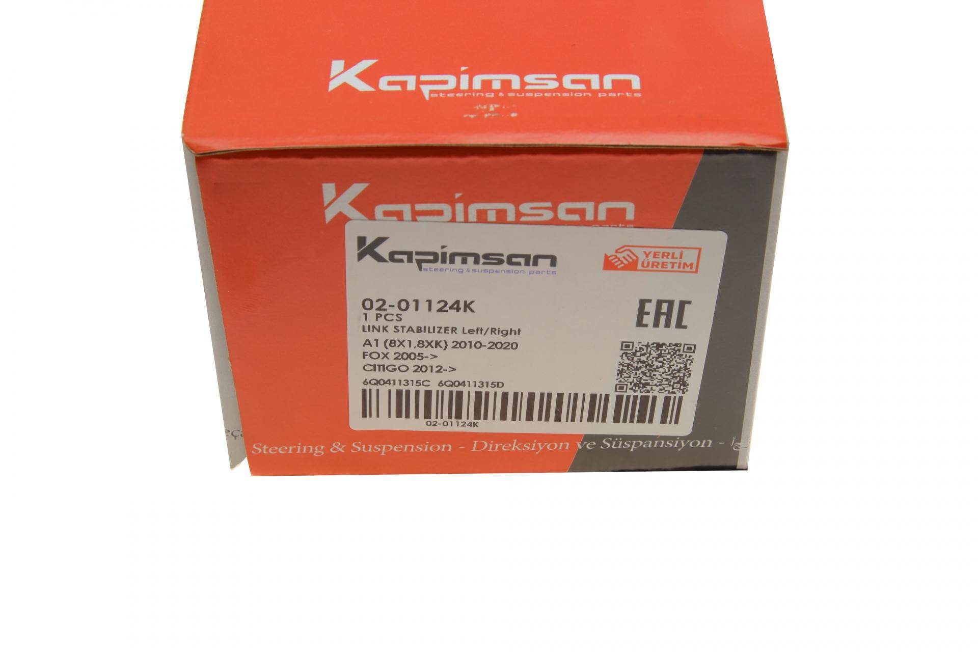 Тяга стабілізатора (переднього) Skoda Fabia 99-/Roomster 06-15/Rapid 12-/VW Polo 01-