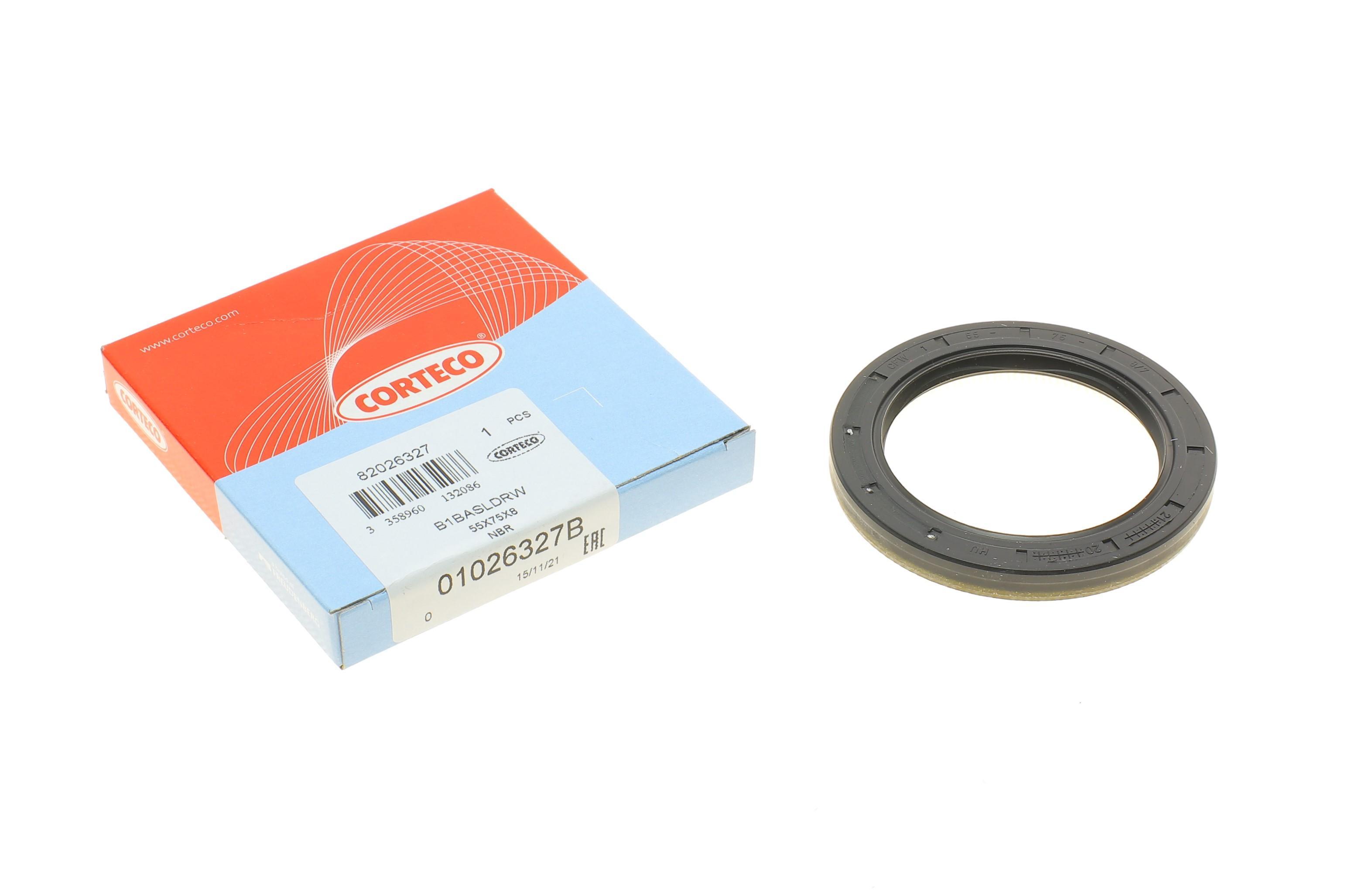 Сальник маточини (передньої) MB Sprinter/VW LT 96- (55x75x8)