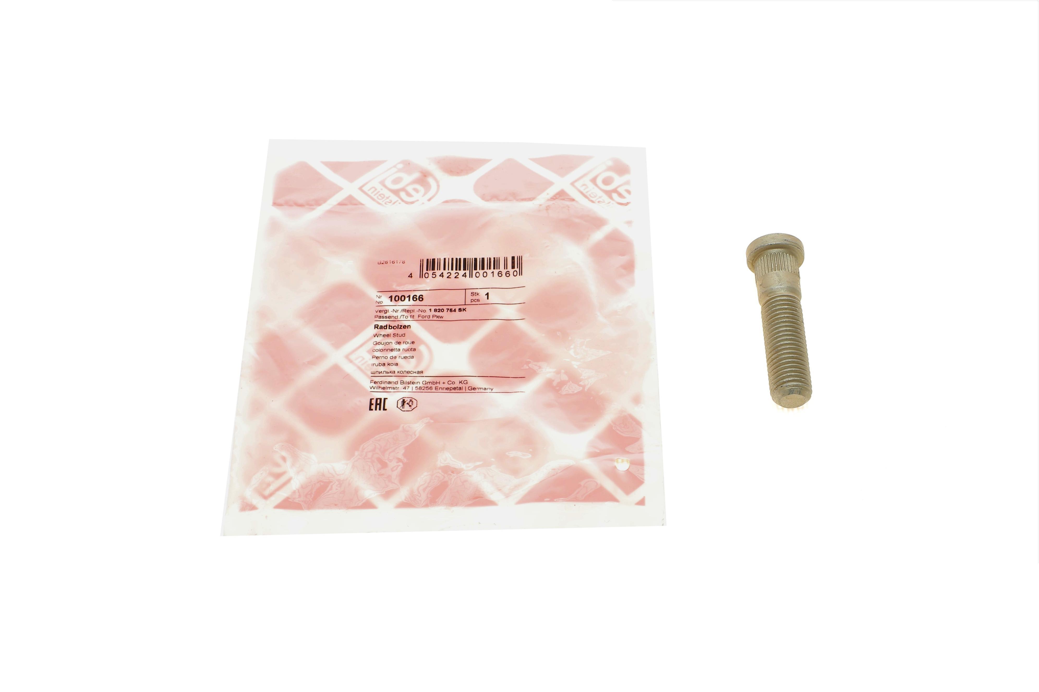 Шпилька колеса Ford Focus 11-18/Transit Connect 13- (M12 x 1,5)