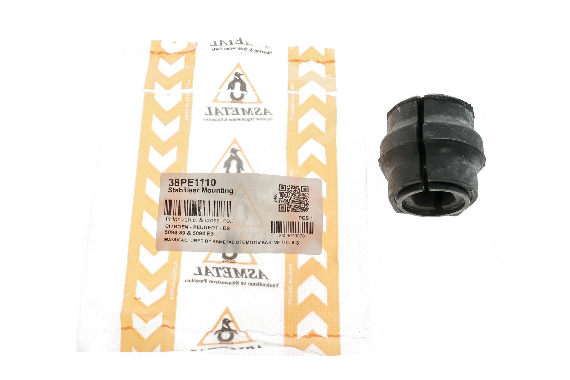 Втулка стабілізатора (переднього) Peugeot Partner 05- (d=23mm)