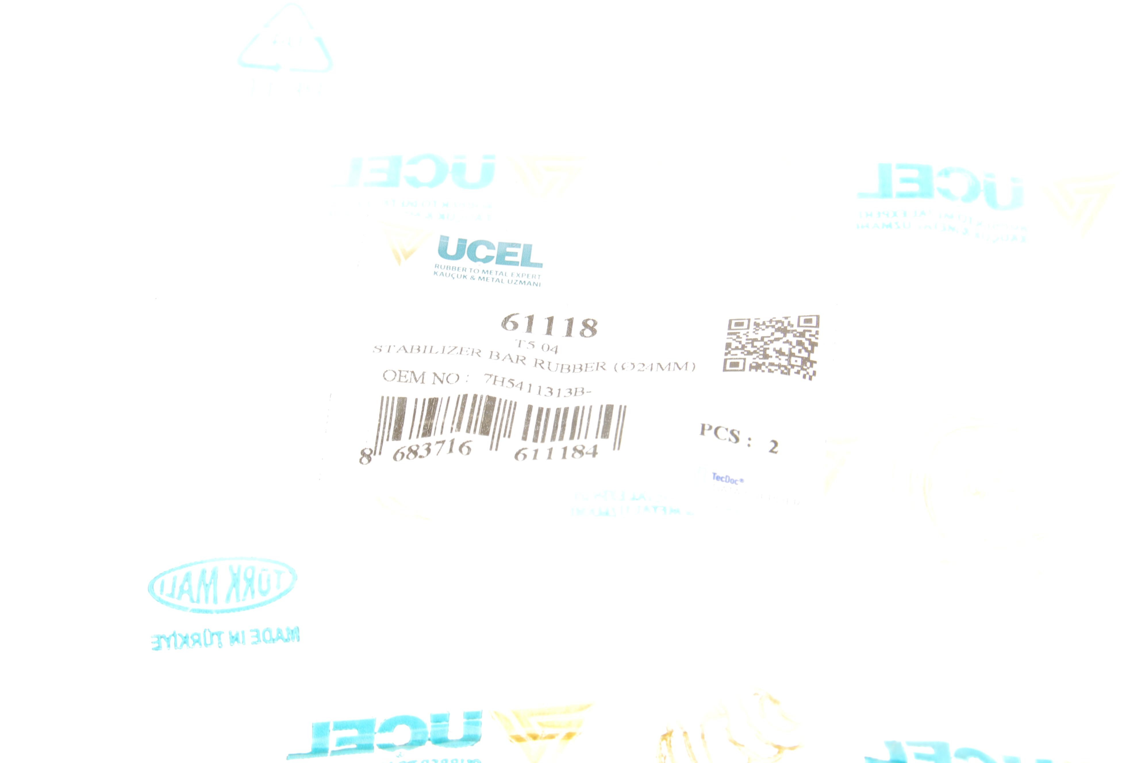 Втулка стабілізатора (переднього) VW T5 03-/T6 15- (d=24mm)