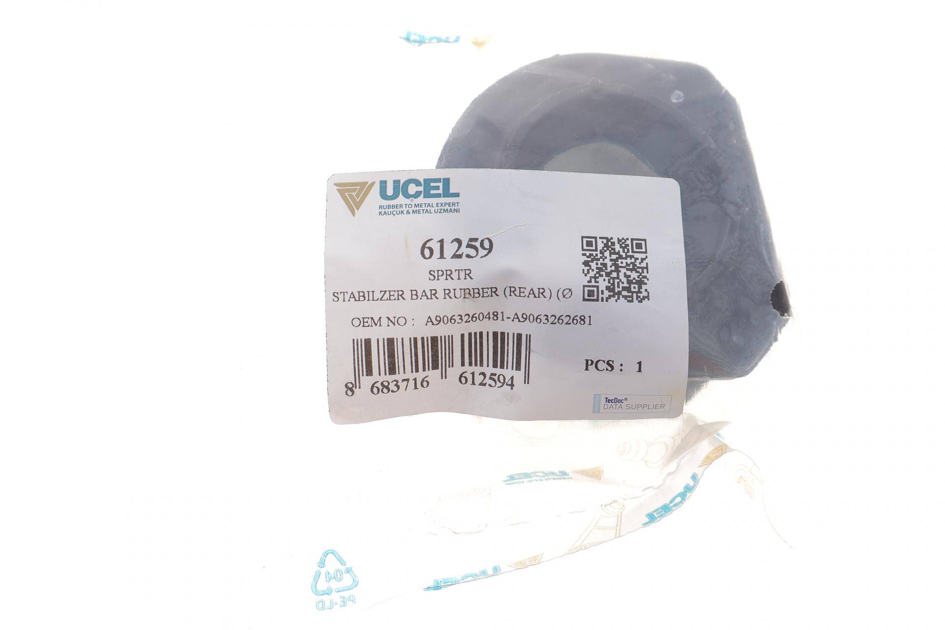 Втулка стабілізатора (заднього) MB Sprinter 509-519 CDI 06- (d=30mm)