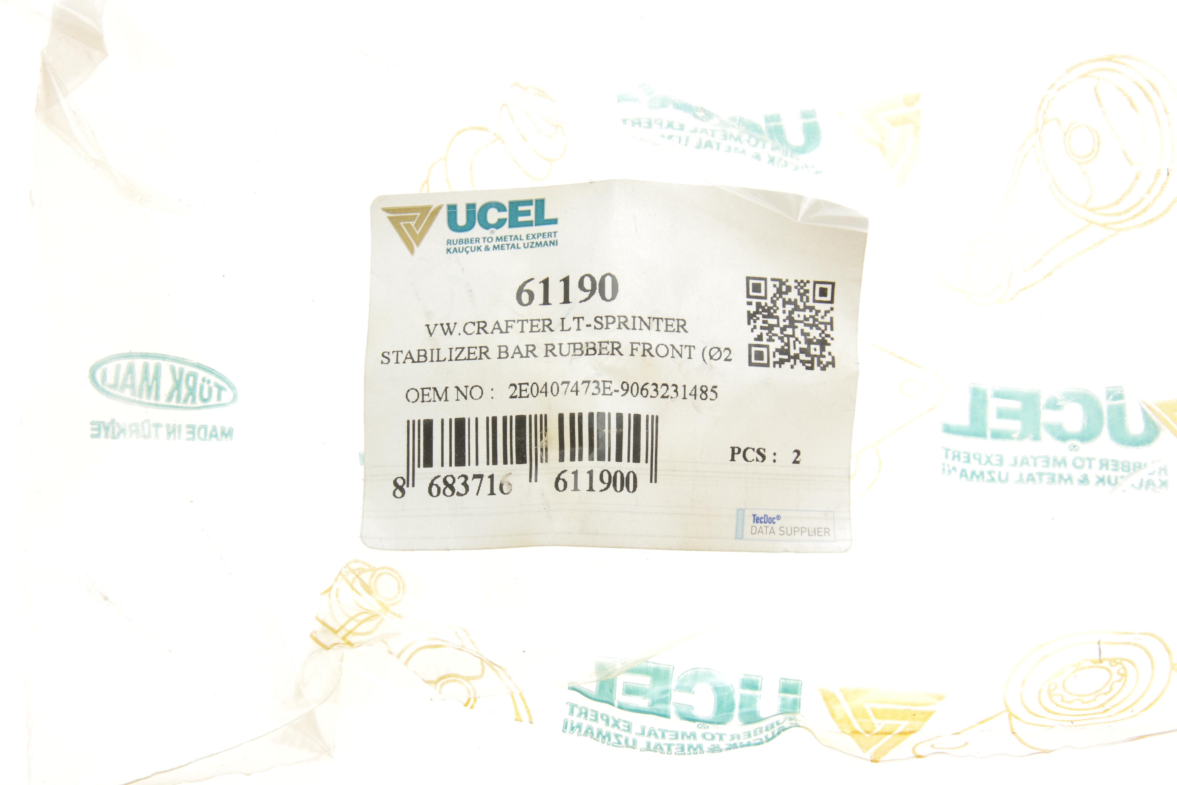 Втулка стабілізатора (переднього) MB Sprinter/VW Crafter 06- (d=23mm)