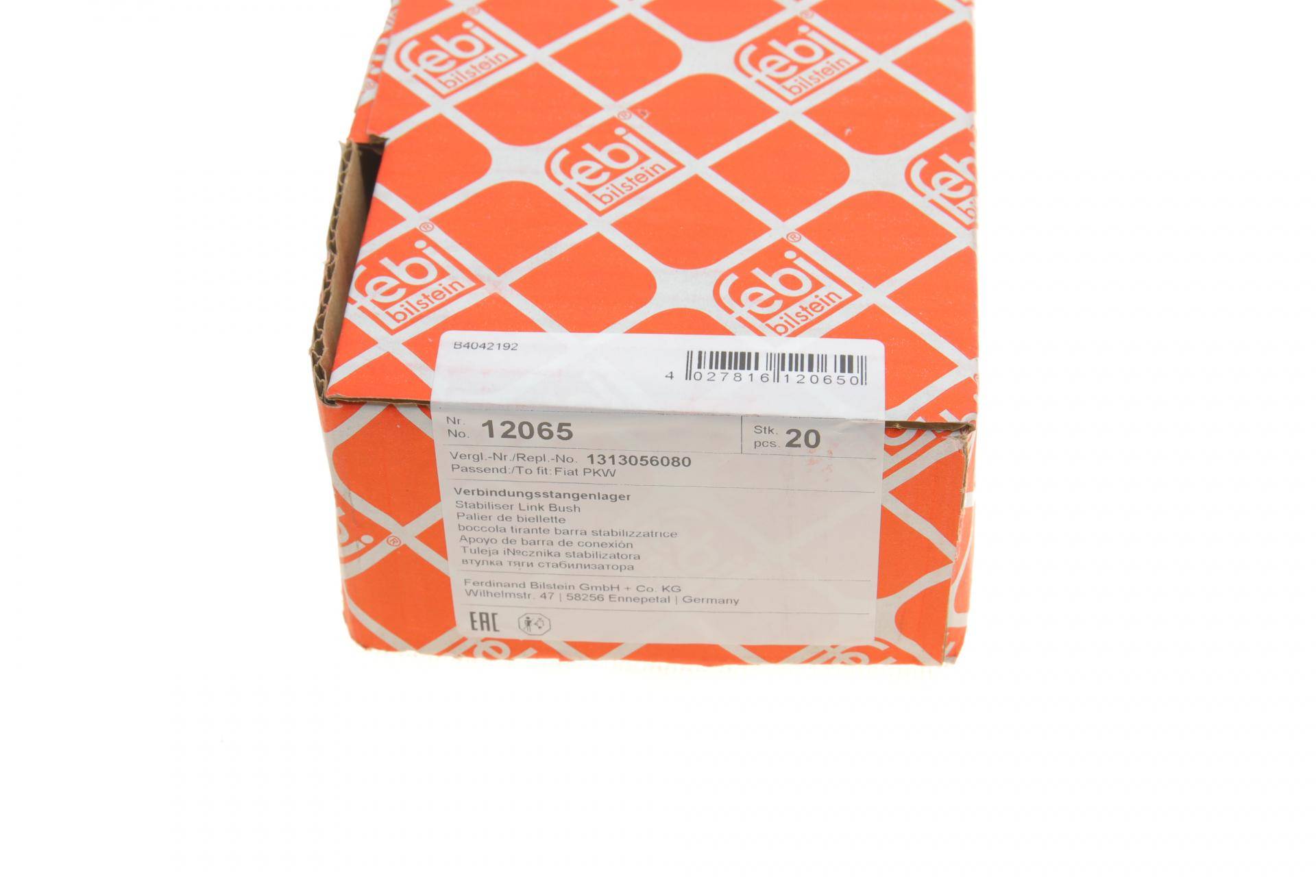 Сайлентблок стабілізатора (переднього/нижнього) Fiat Ducato 94-06