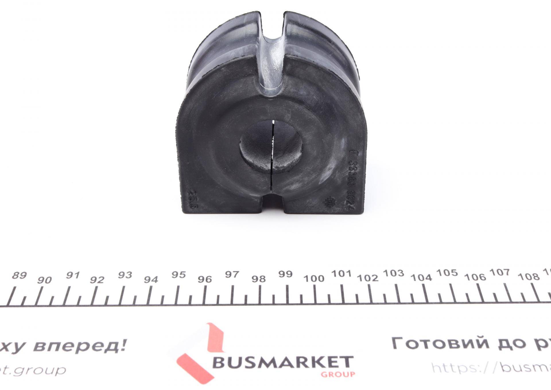 Втулка стабілізатора (переднього) BMW 5 (E60/E61) 01- (d=25,5mm)