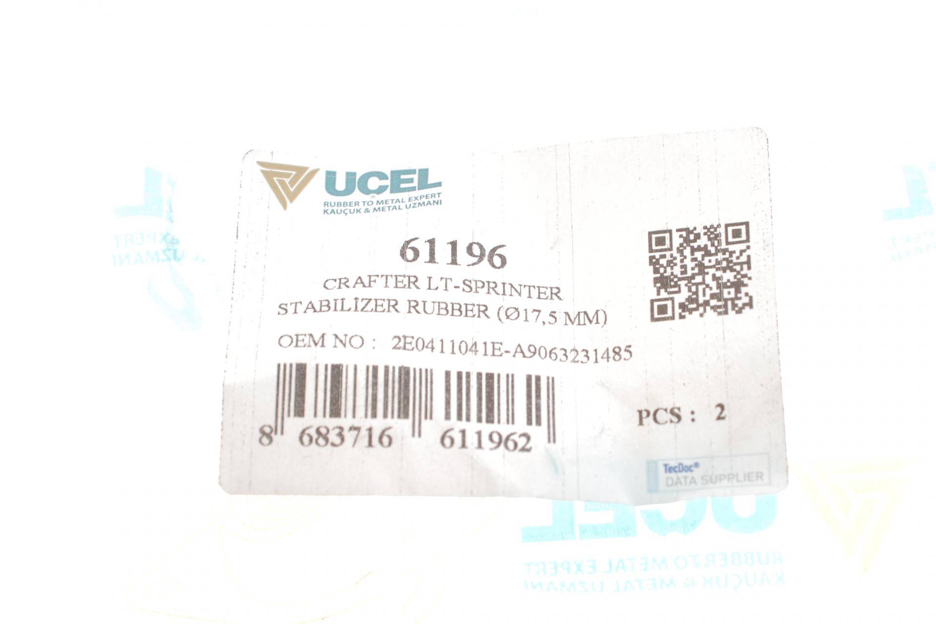 Втулка стабілізатора (переднього) MB Sprinter/VW Crafter 06- (d=20mm)