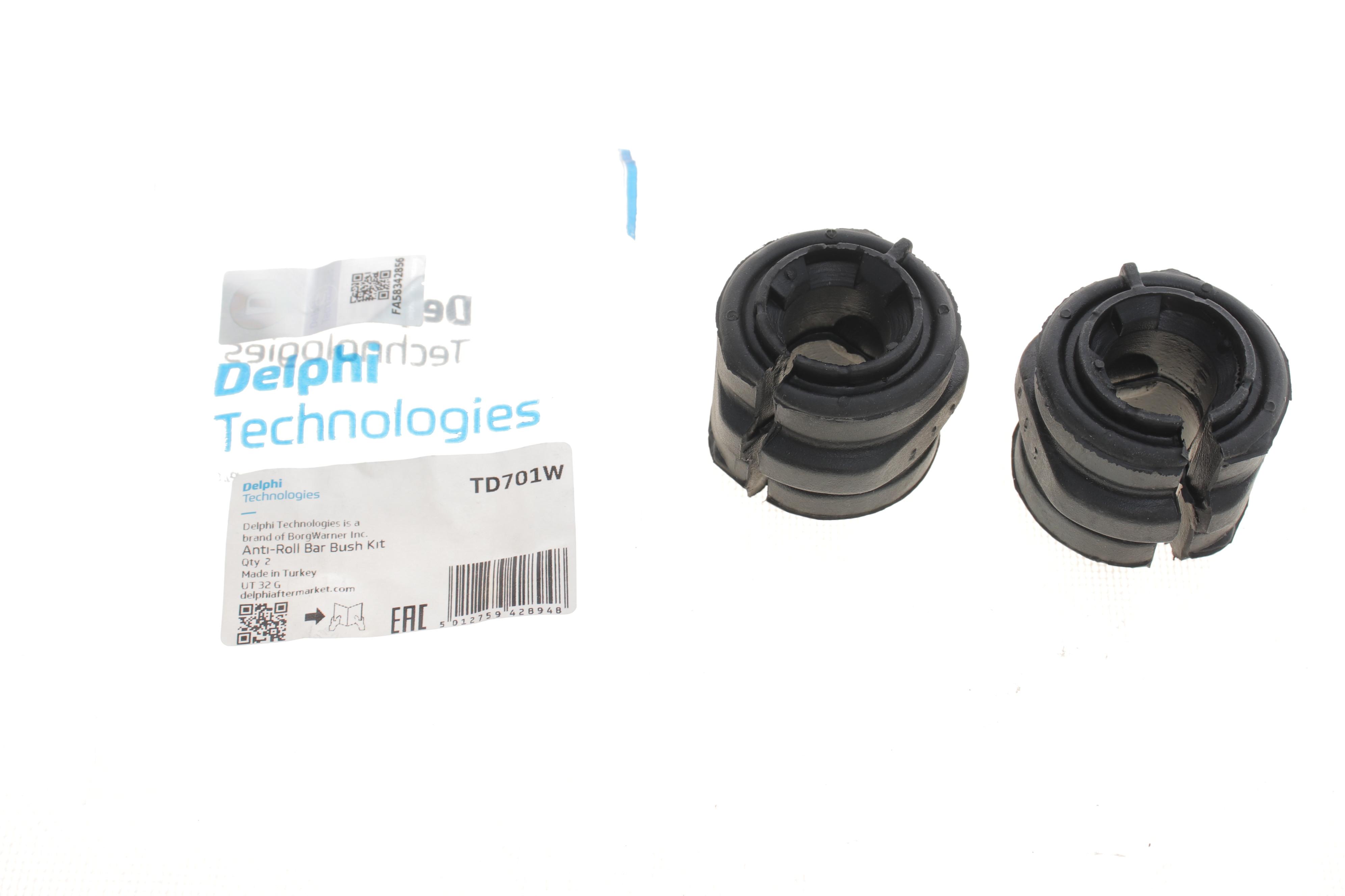 Втулка стабілізатора (переднього) (к-кт) Citroen Berlingo/Peugeot Partner 96- (d=21mm)