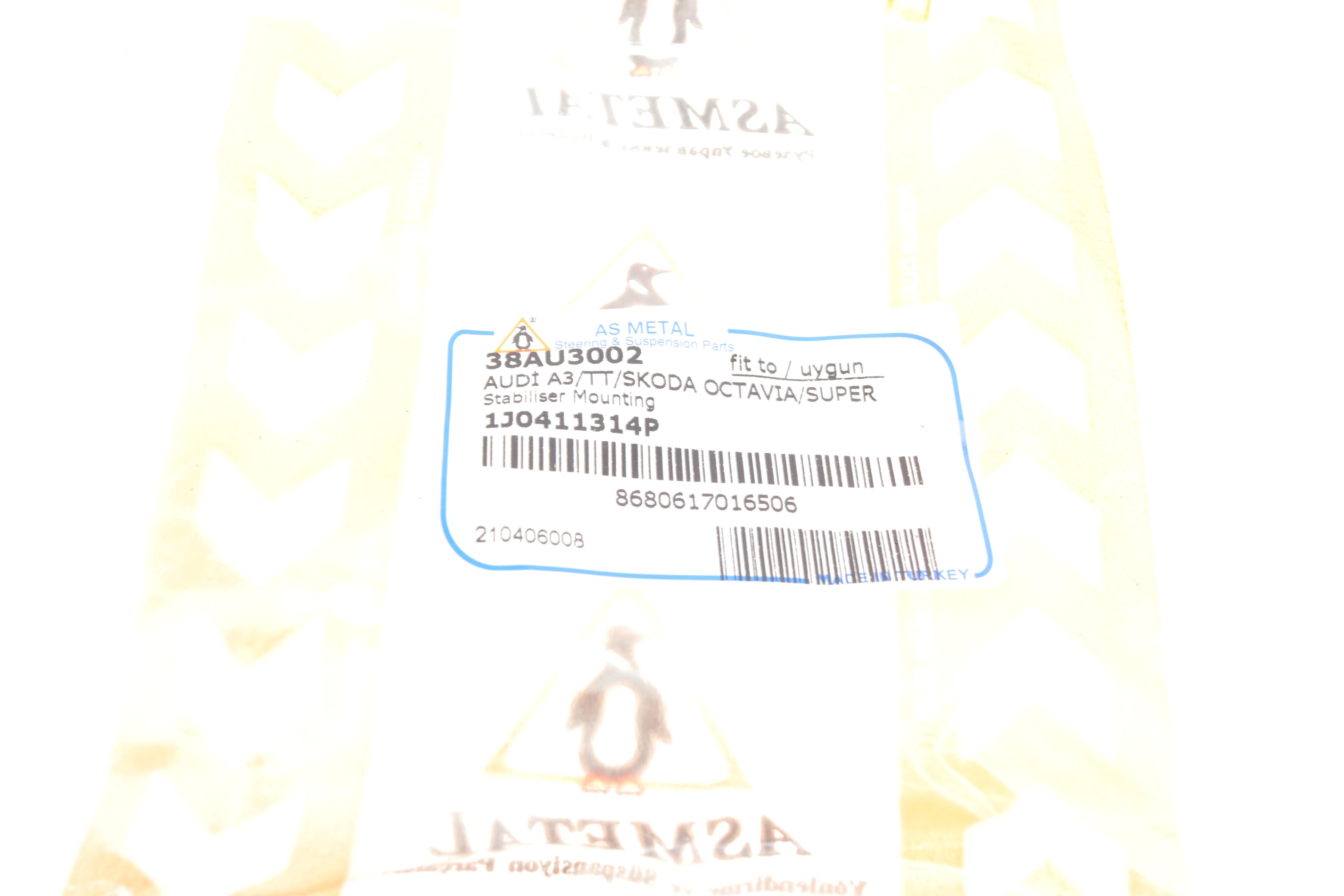 Втулка стабілізатора (переднього) Audi A3/TT/Skoda Octavia/Bora/VW Golf (d=19.7mm)