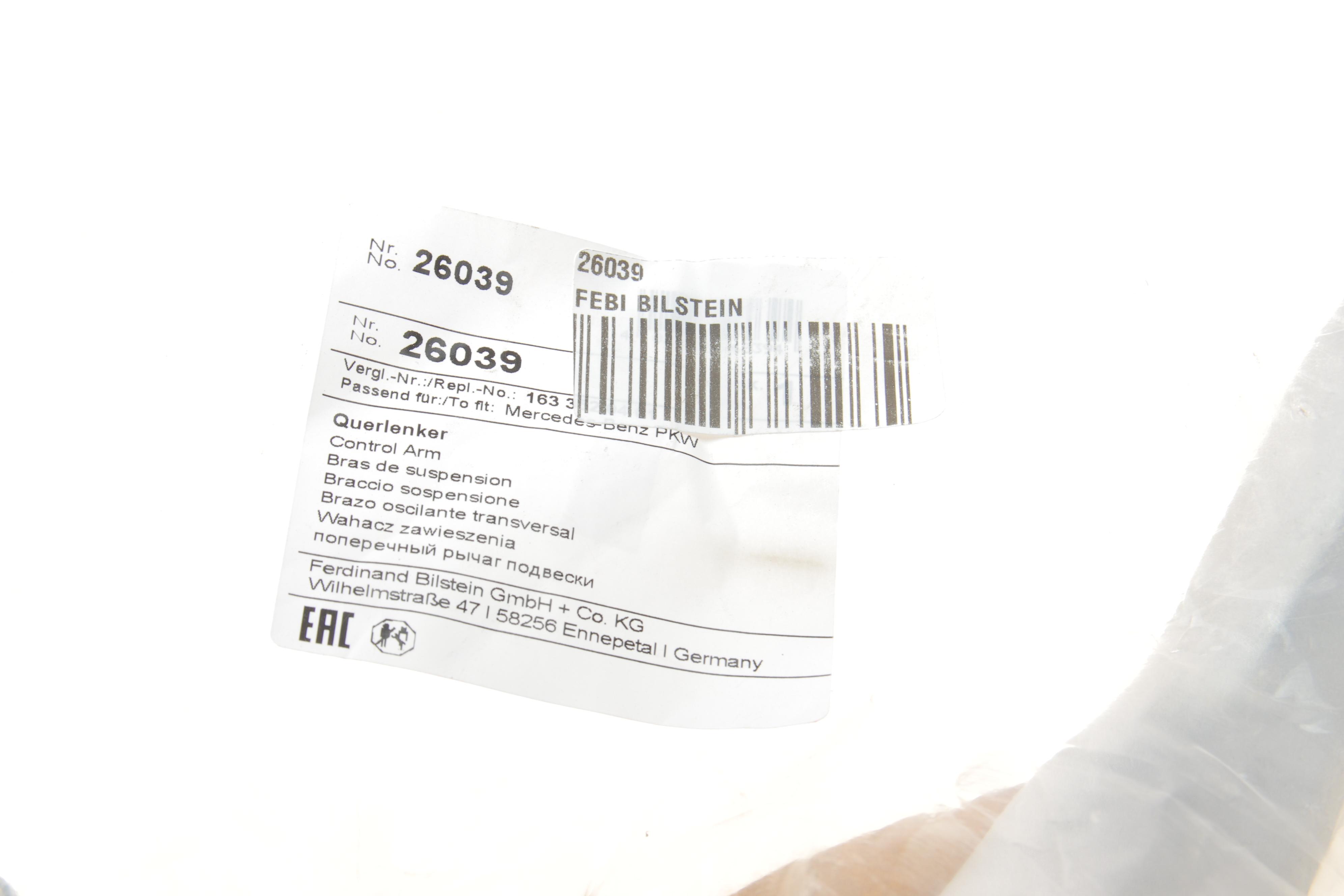 Важіль підвіски (задній) (L) MB M-class (W163) 98-05 (поперечний)