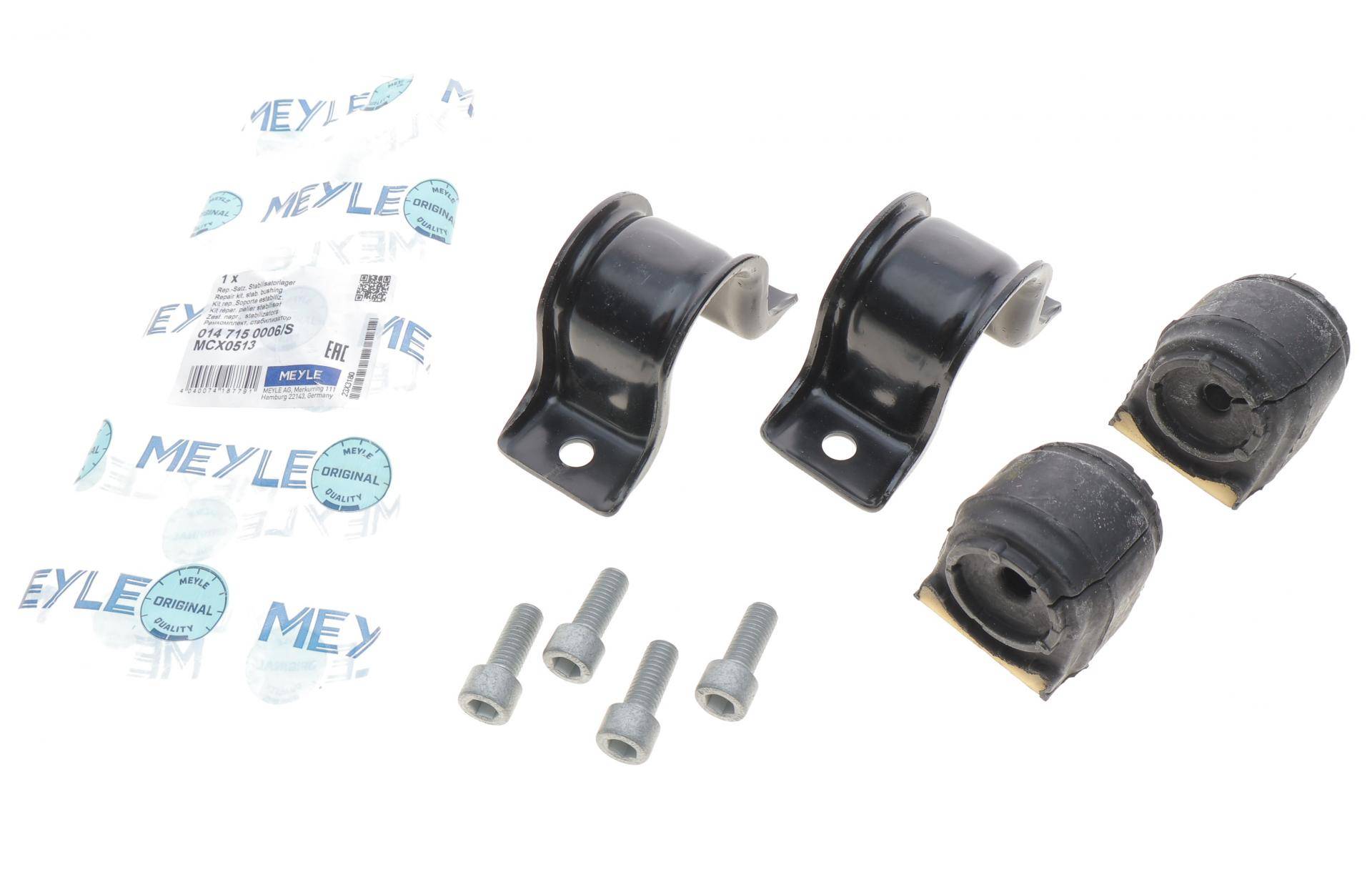 Втулка стабілізатора (переднього) MB Sprinter/VW Crafter 09- (d=10mm) з кронштейном (к-кт)