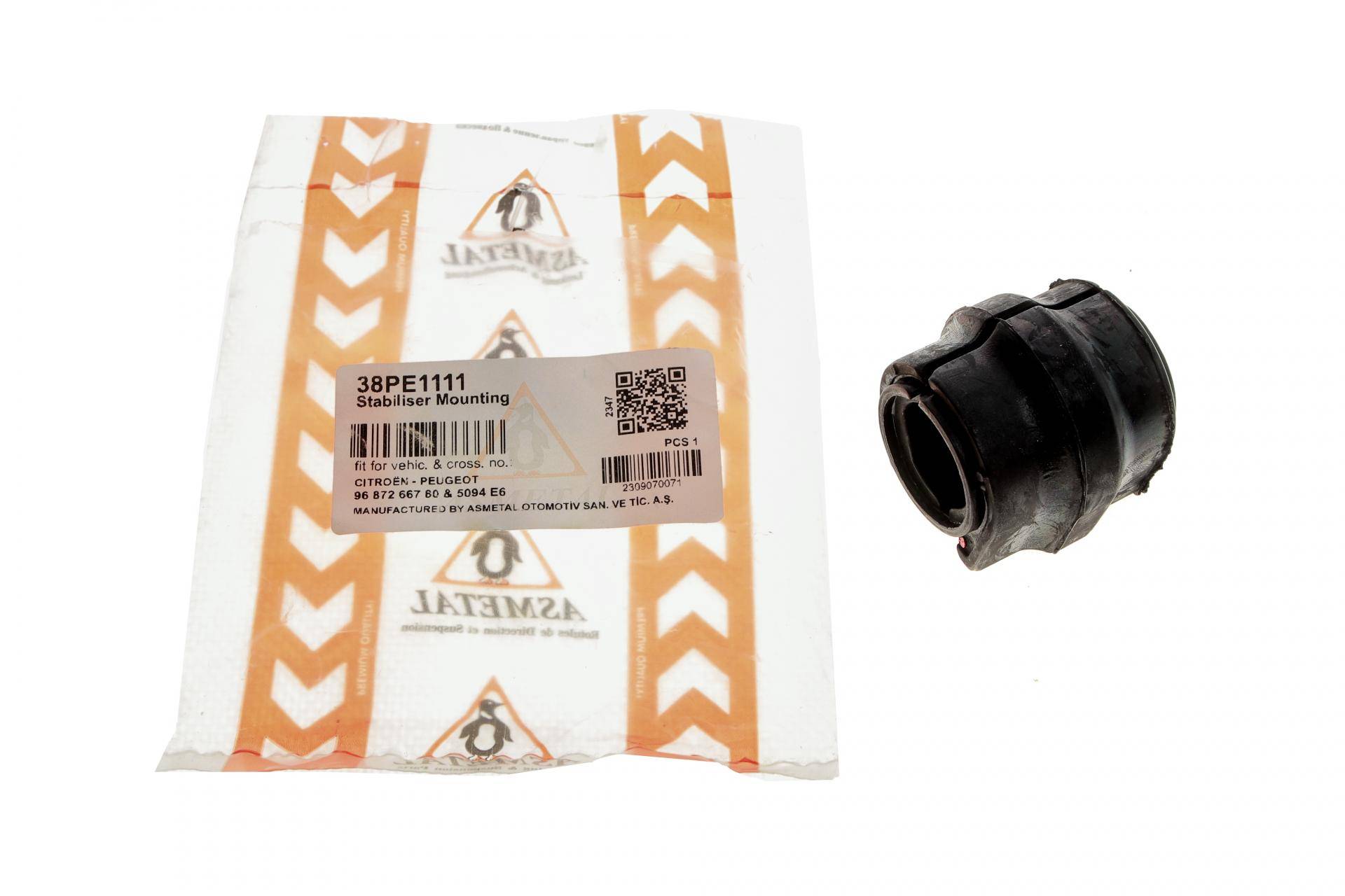 Втулка стабілізатора (переднього) Citroen Berlingo/Peugeot Partner 1.6 HDi 08- (d=24.5mm)