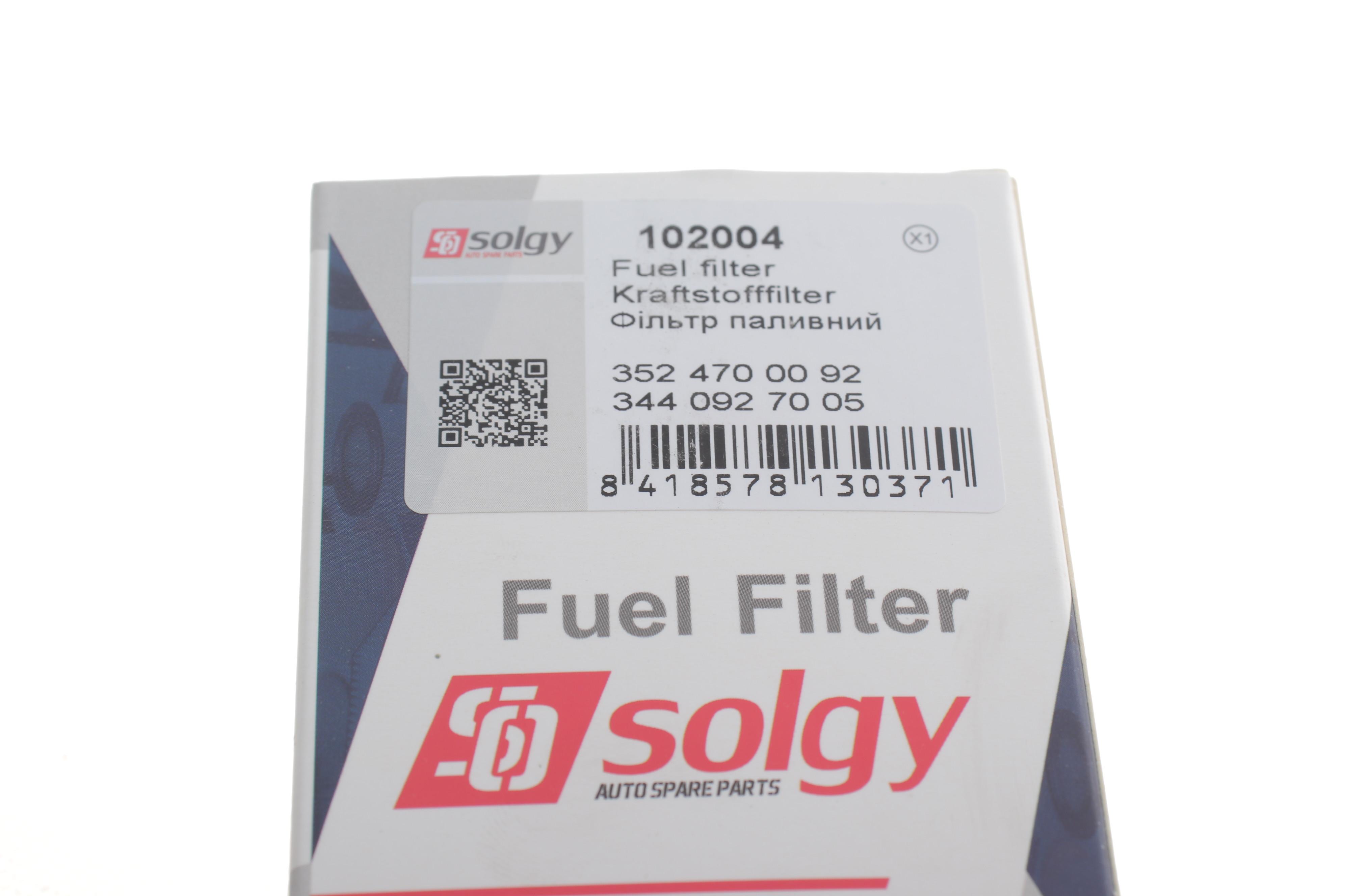 Фільтр паливний MB OM314-366