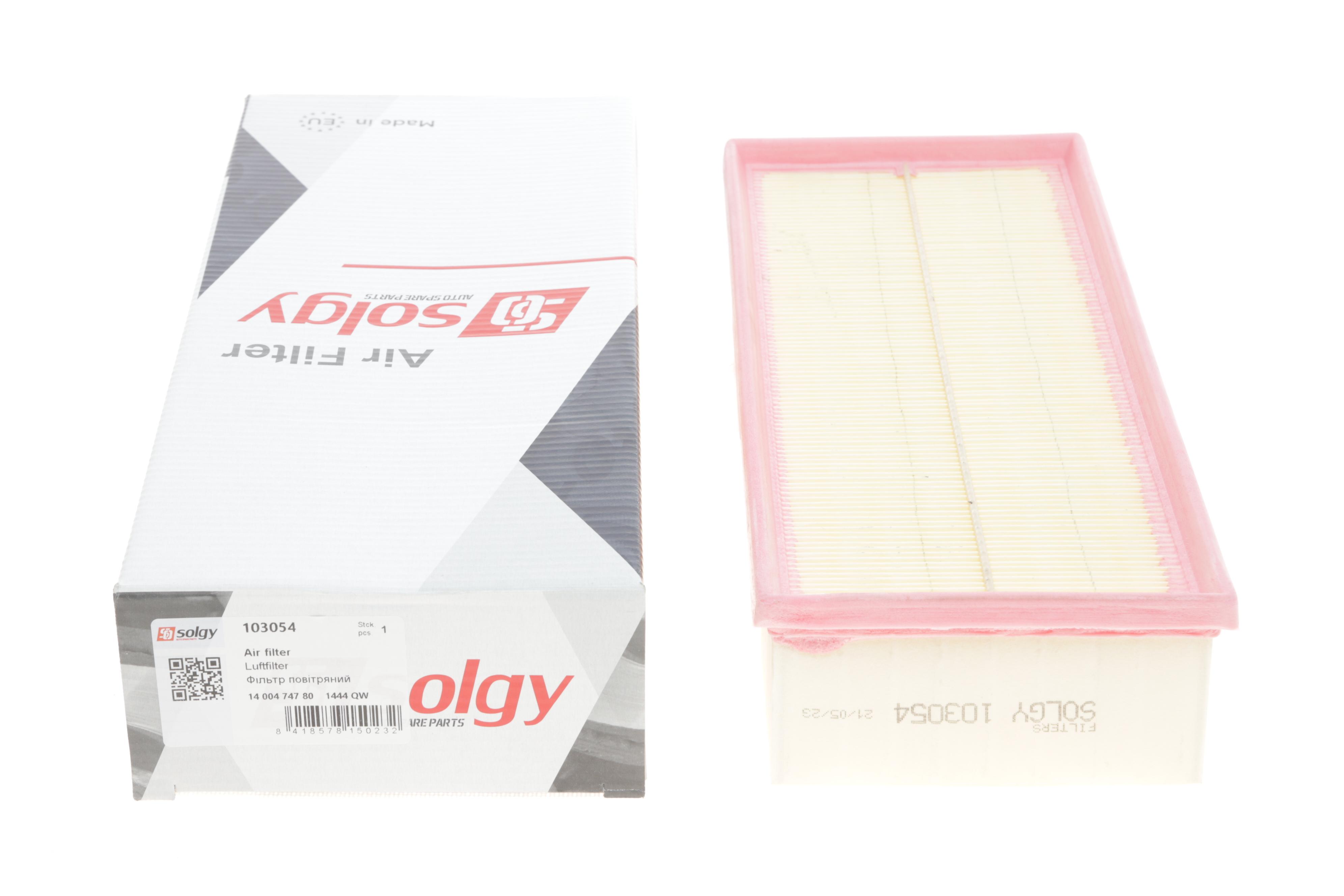 Фільтр повітряний Fiat Scudo/Citroen Jumpy 2.0 HDI 07-