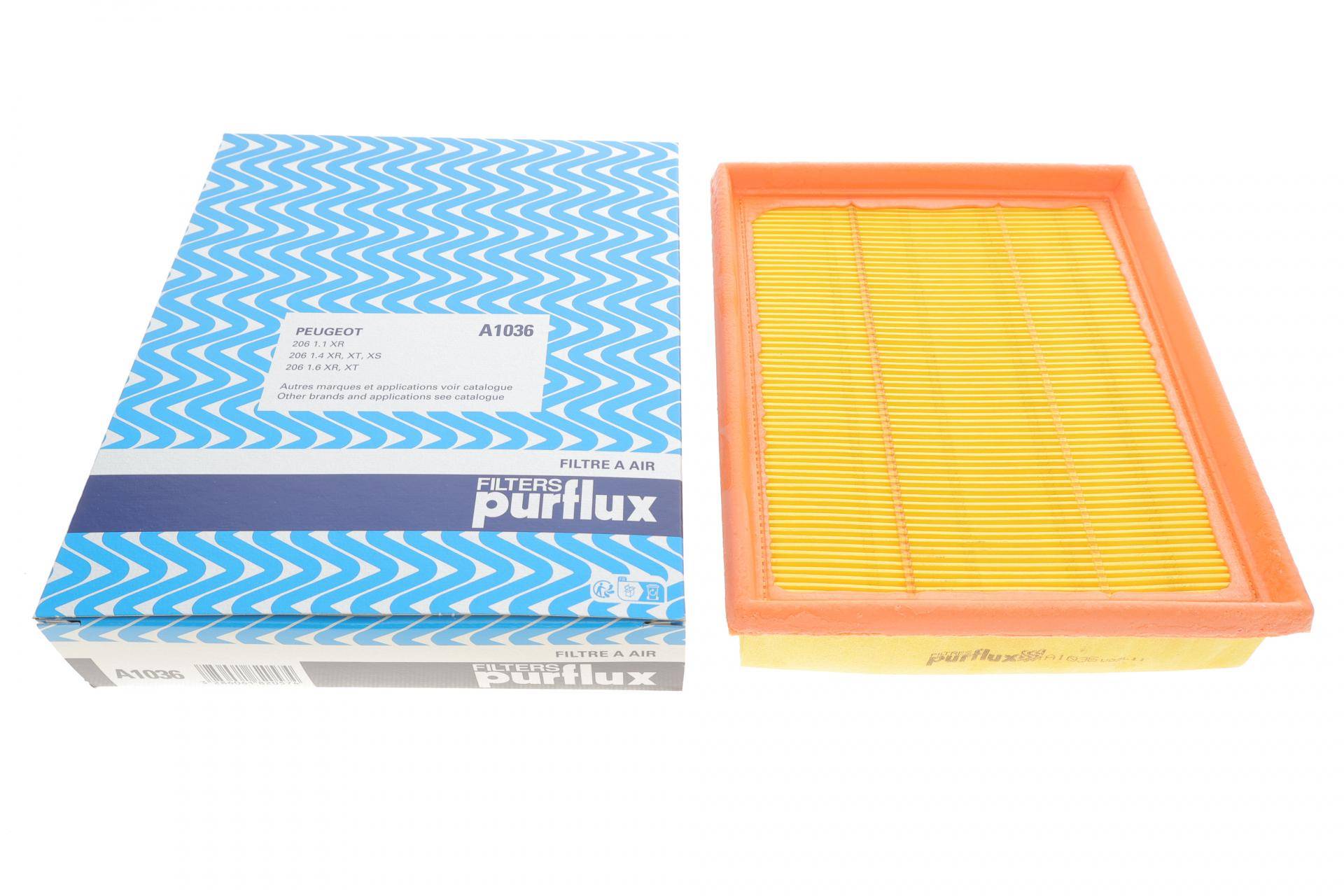 Фільтр повітряний Citroen Xsara 1.4i 00-05/1.6i 00-10/Peugeot 206 1.4/1.6i 98-09