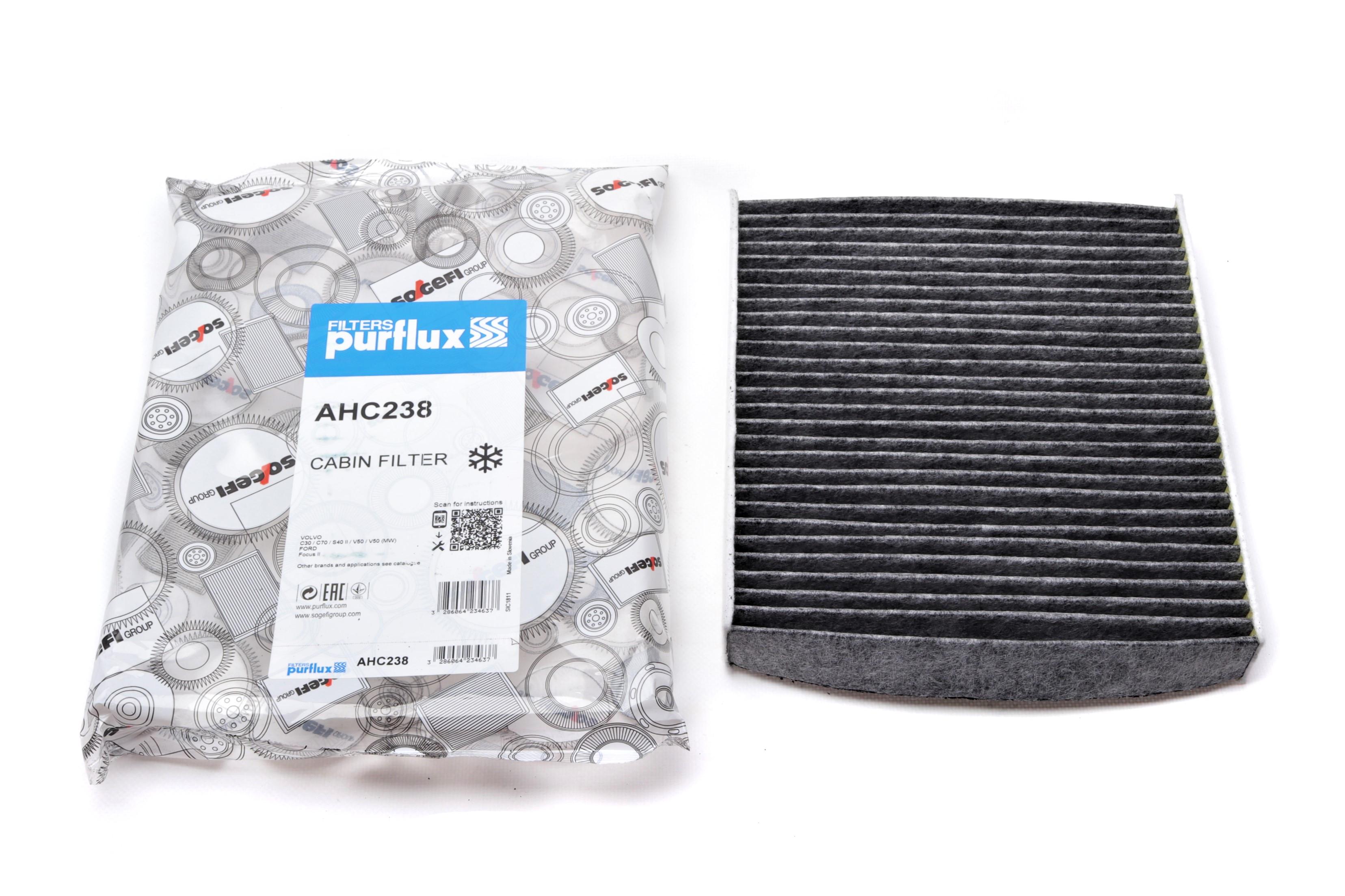 Фільтр салону Ford Focus 1.6i-2.0TDCI 04- (вугільний)