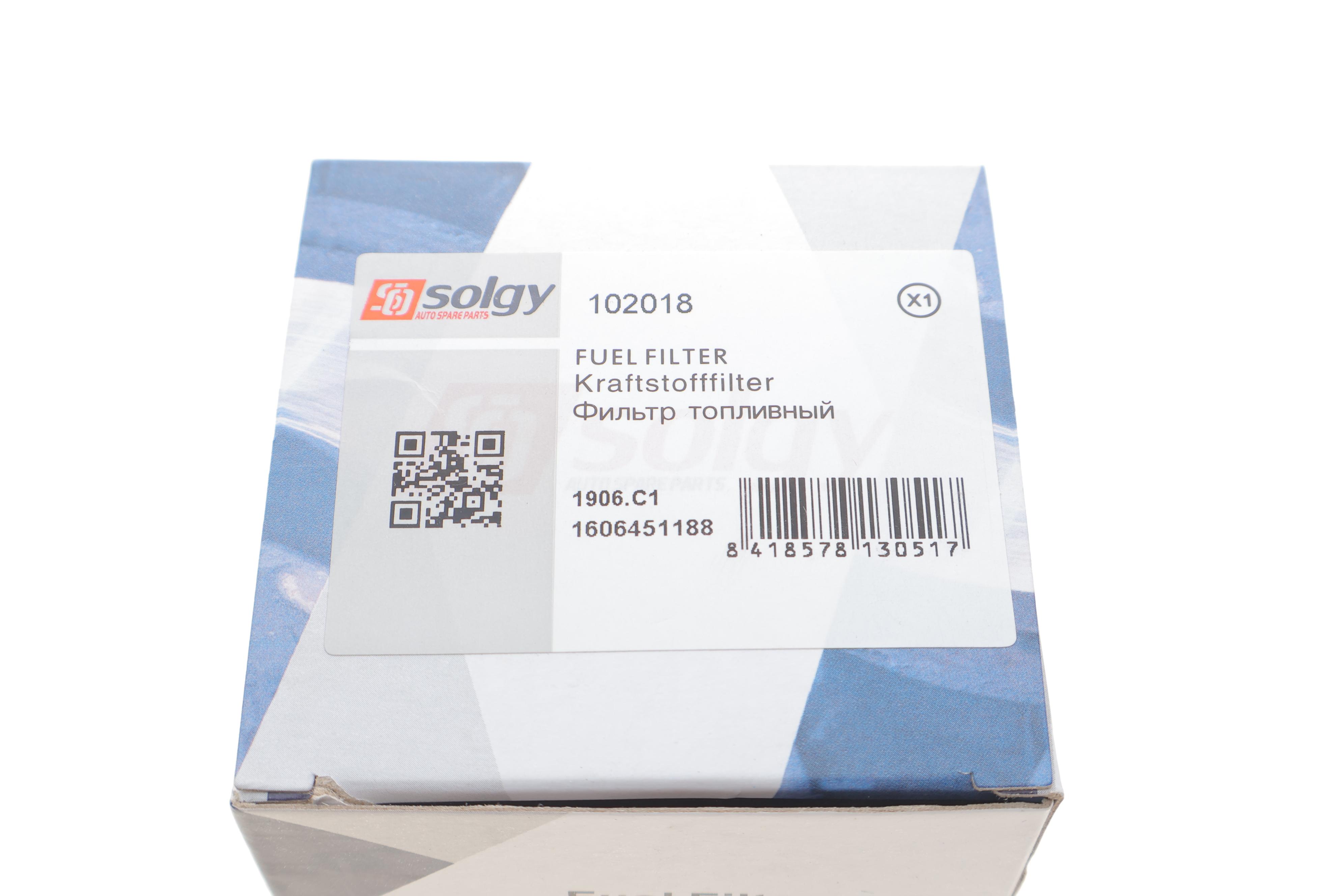 Фільтр паливний Fiat Scudo 1.9TD