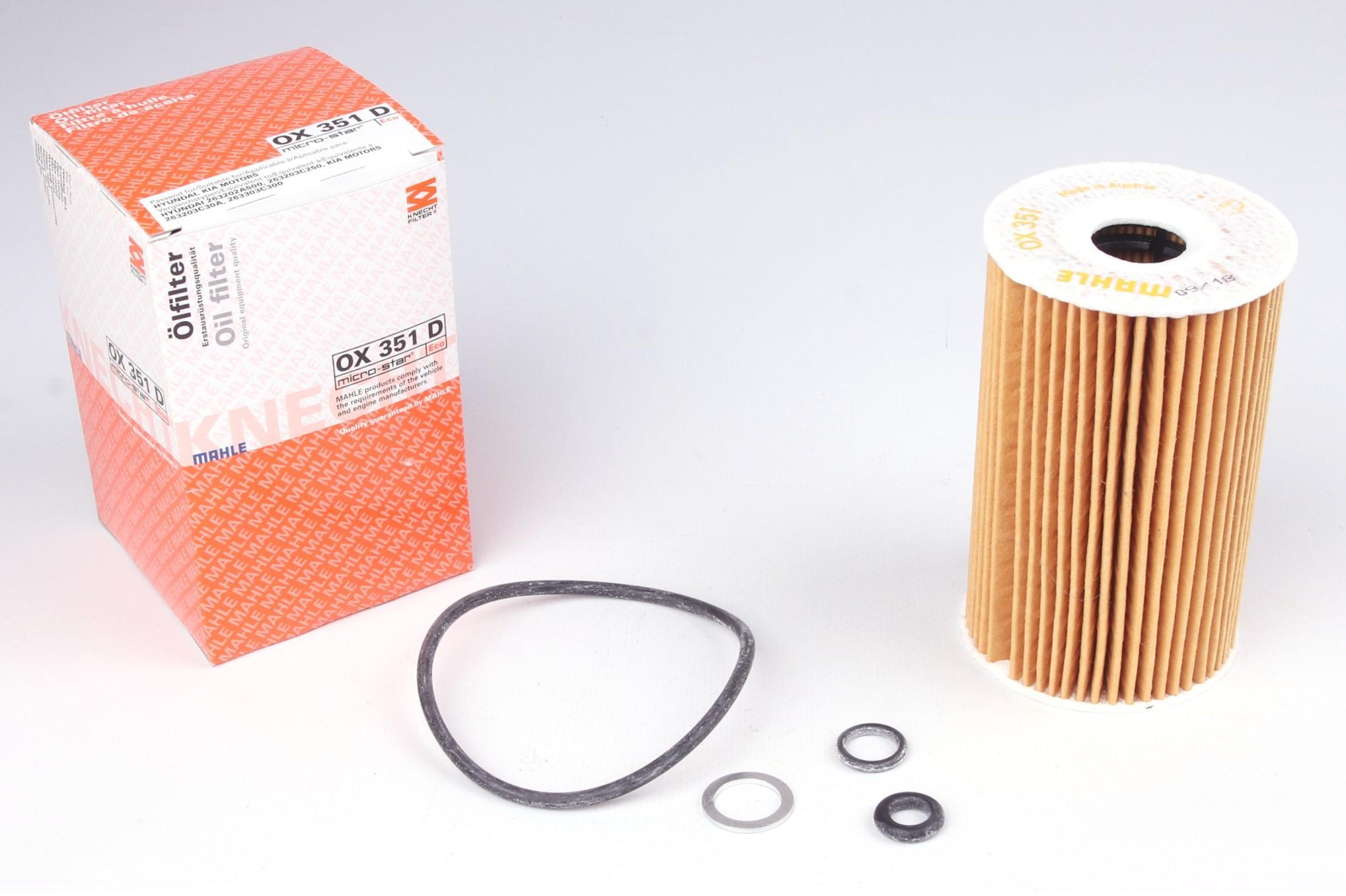 Фільтр масляний Kia Ceed 1.6CRDi 06-