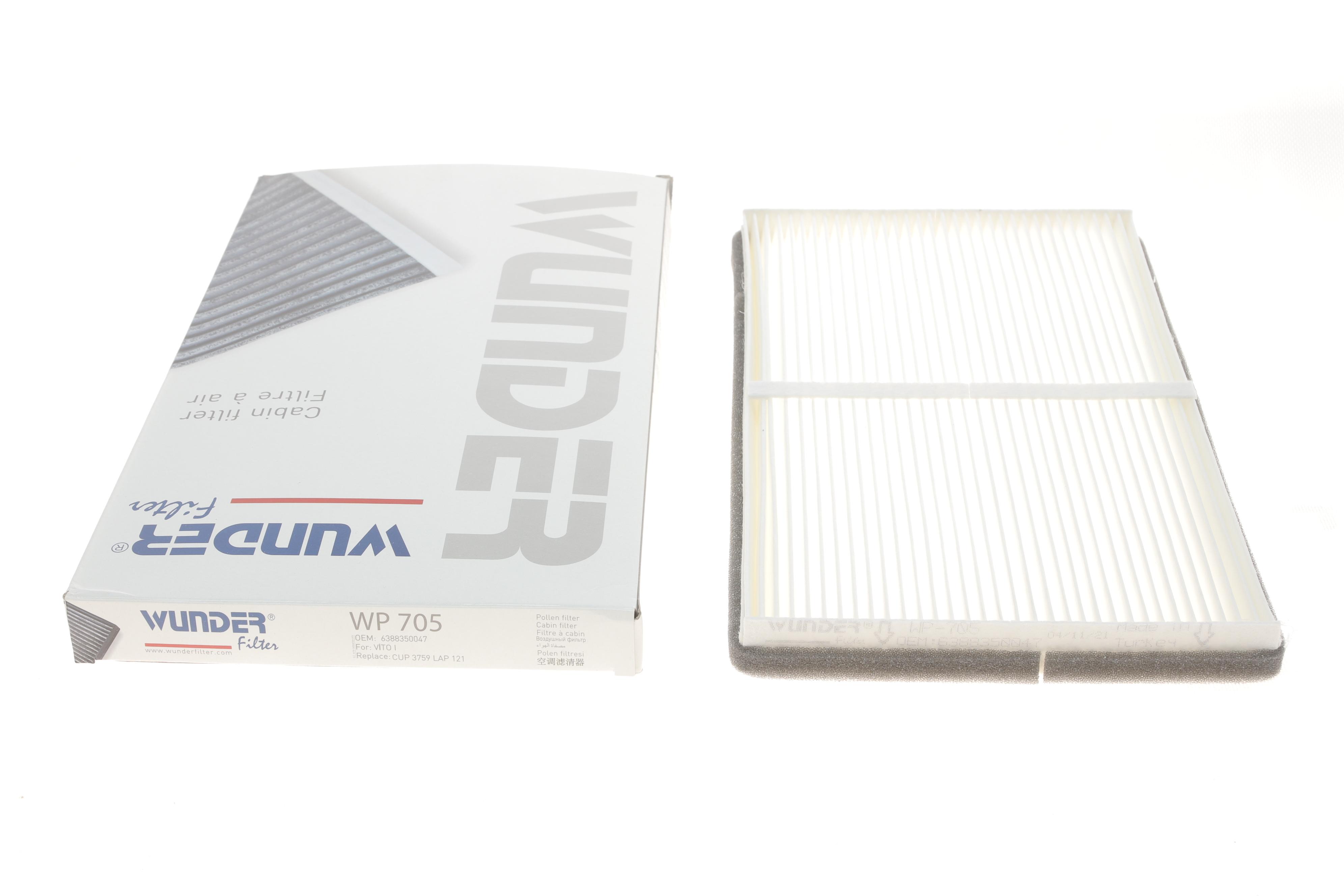 Фільтр салону MB Vito (W638) 96-03