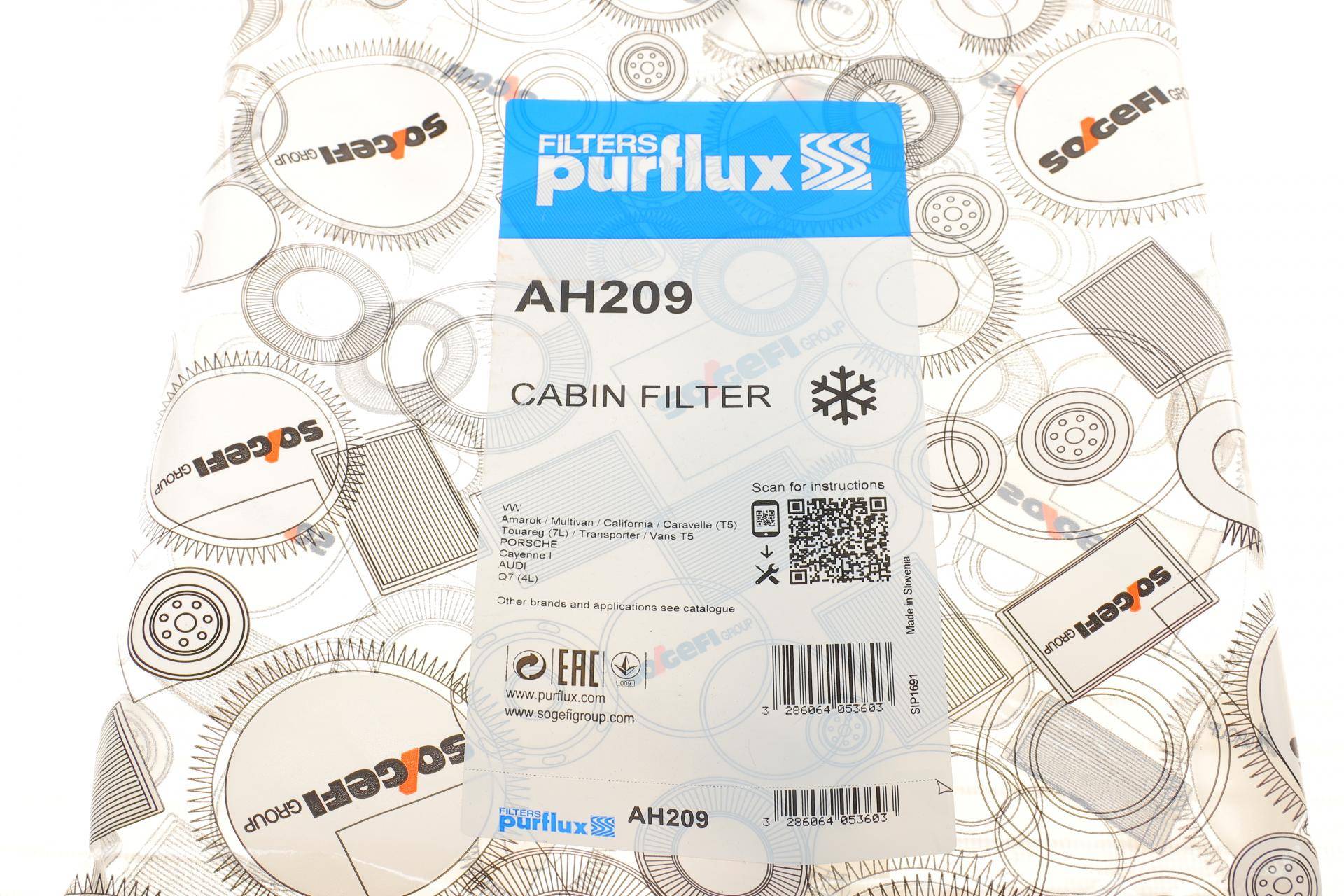 Фільтр салону VW T5 03-