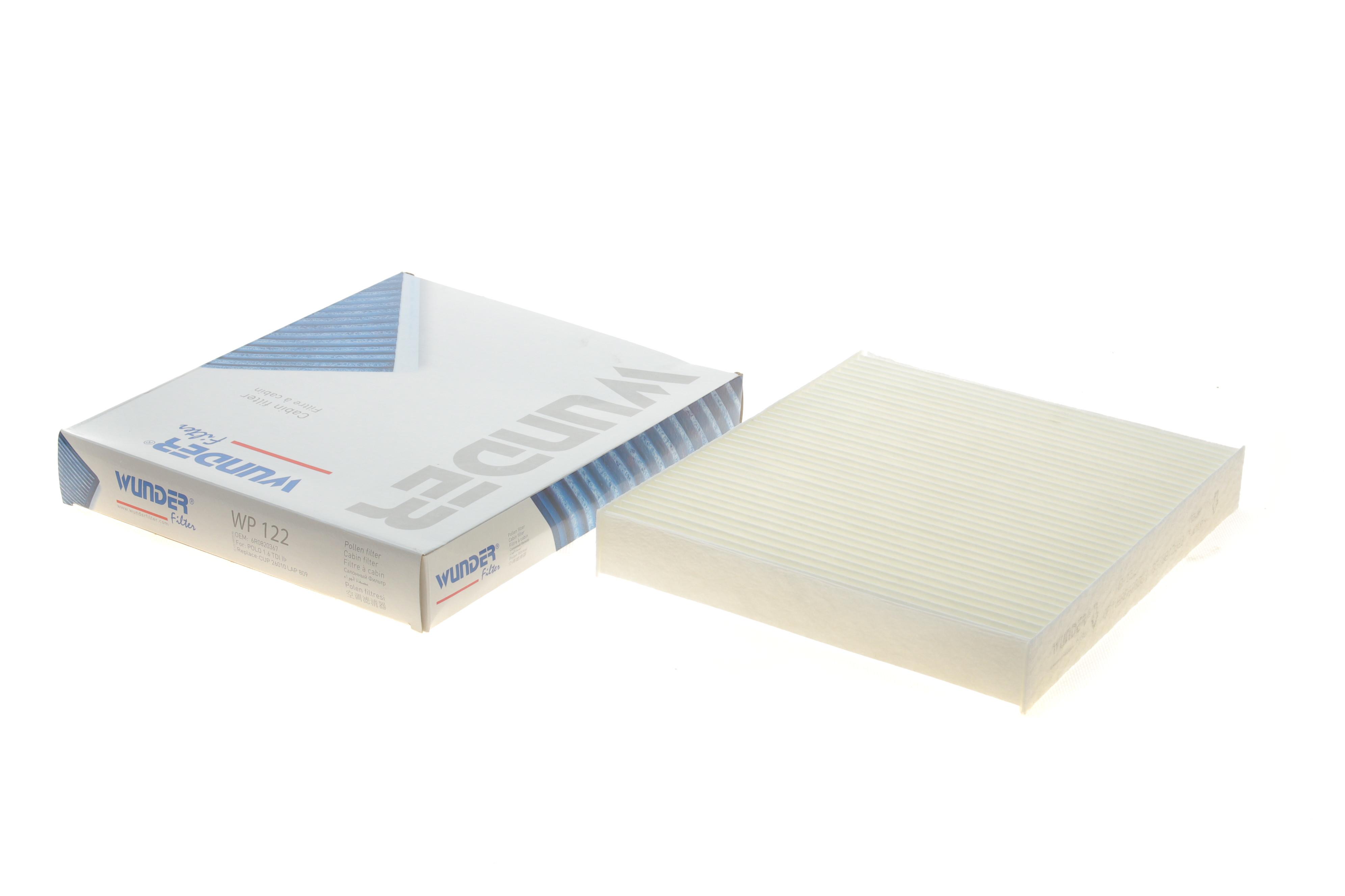 Фільтр салону Skoda Fabia/Roomster/VW Polo 99-10