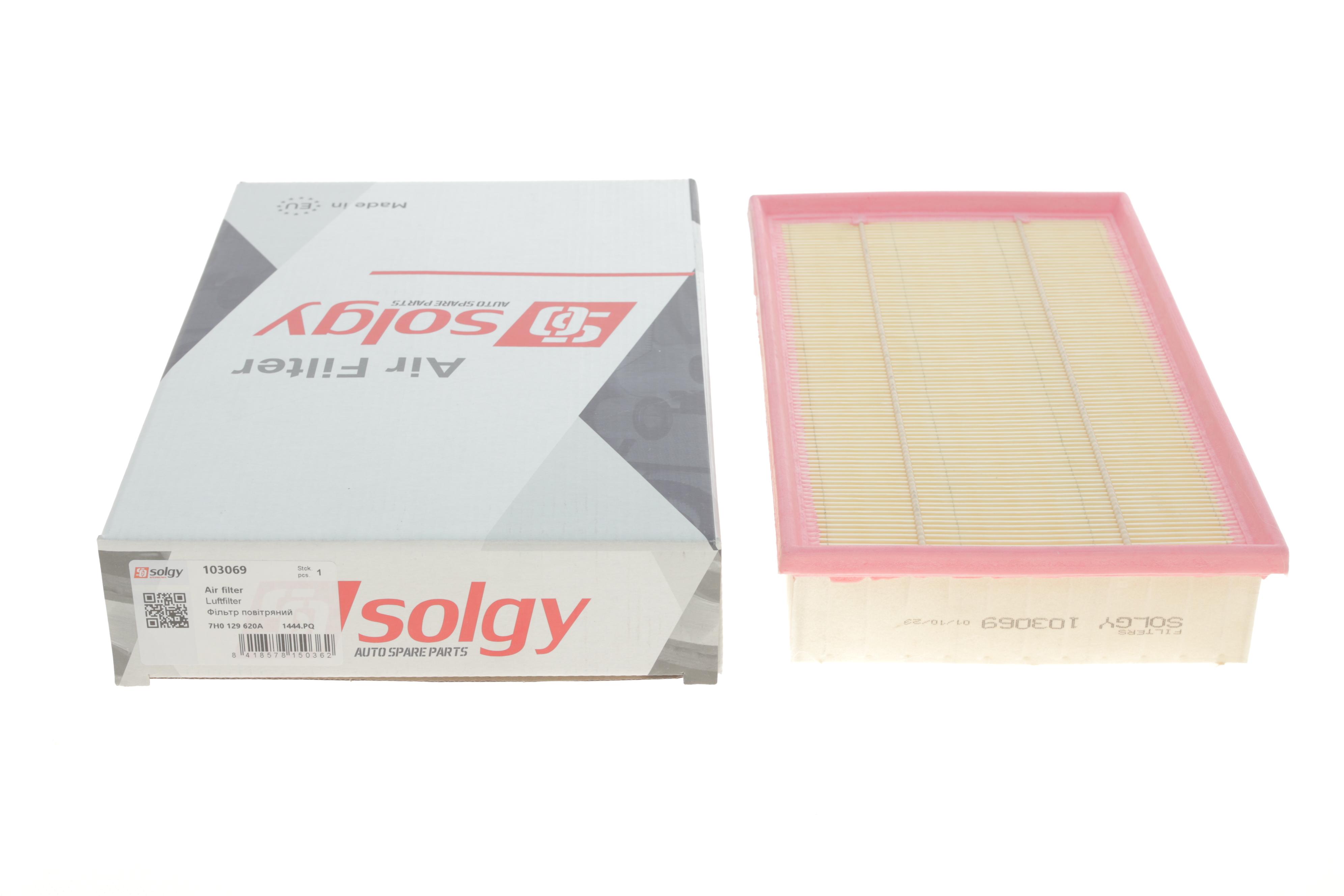 Фільтр повітряний VW T5 03- (з поролоном)