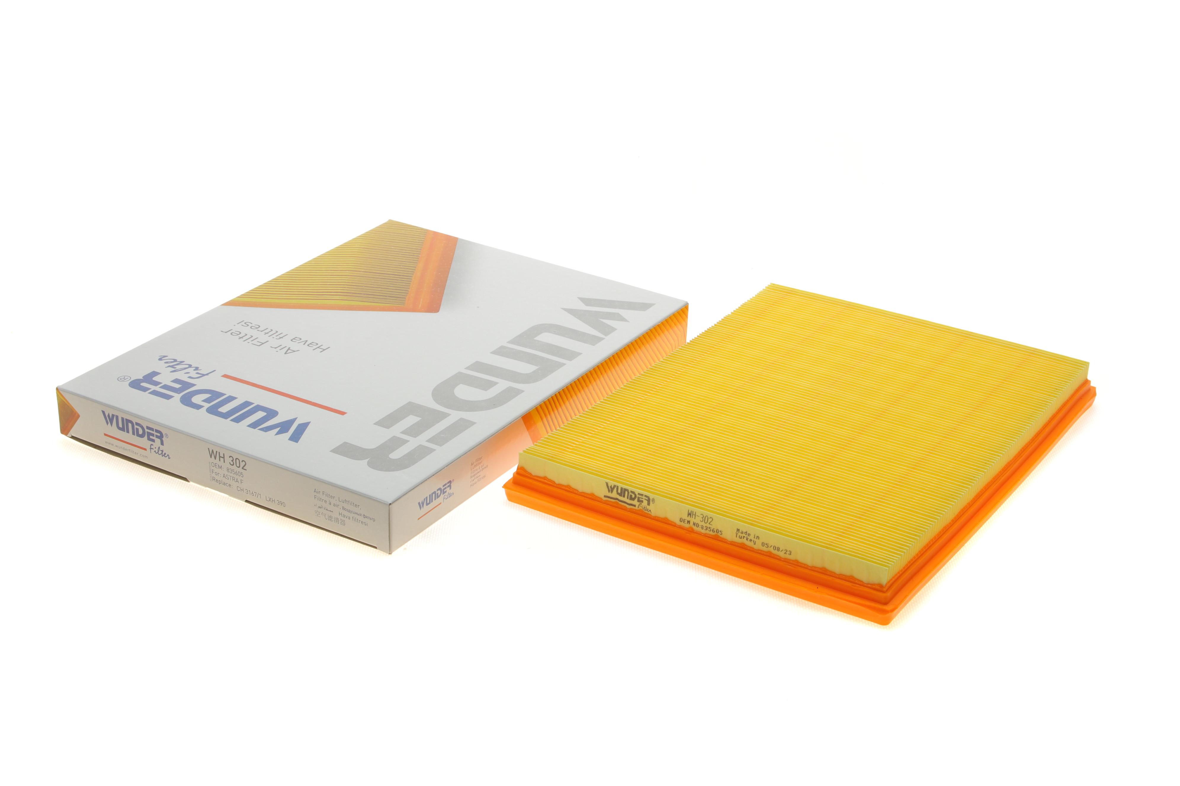 Фільтр повітряний Opel Astra F 1.4-2.0/ 1.7 TD 91-98