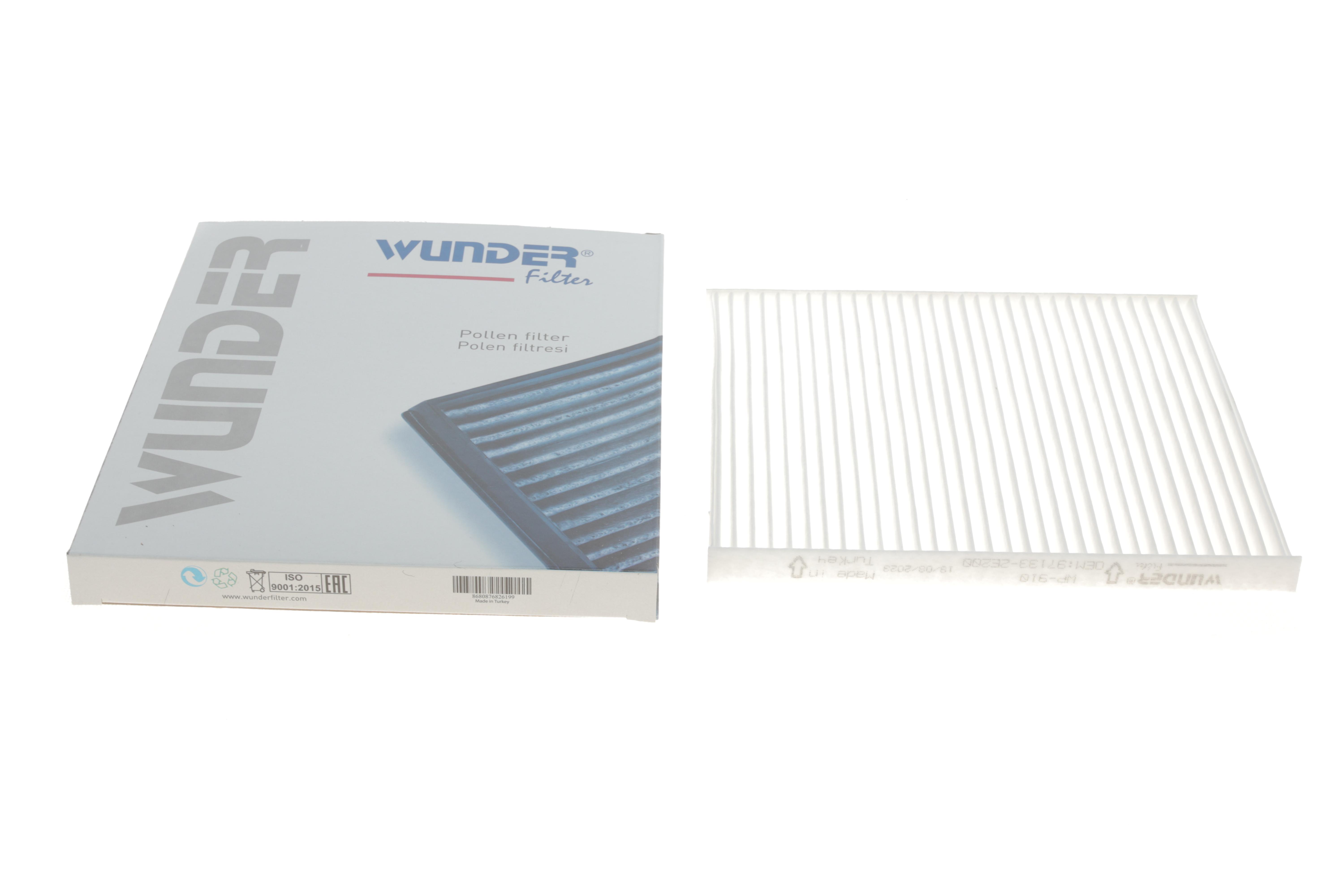 Фільтр салону Hyundai Tucson 04-10/i40 11-/ix35 09-/KIA Rio 05-/Sportage 94-